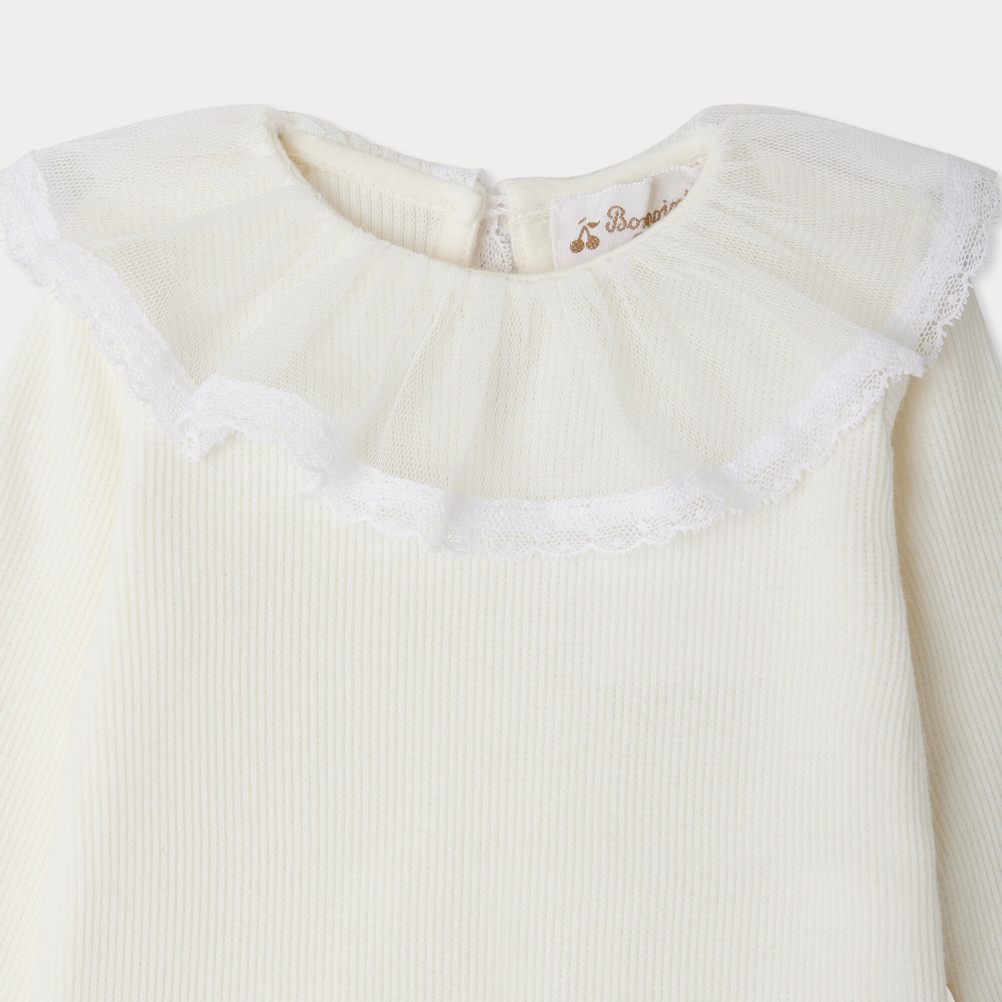 Baby Girls White Cotton Set