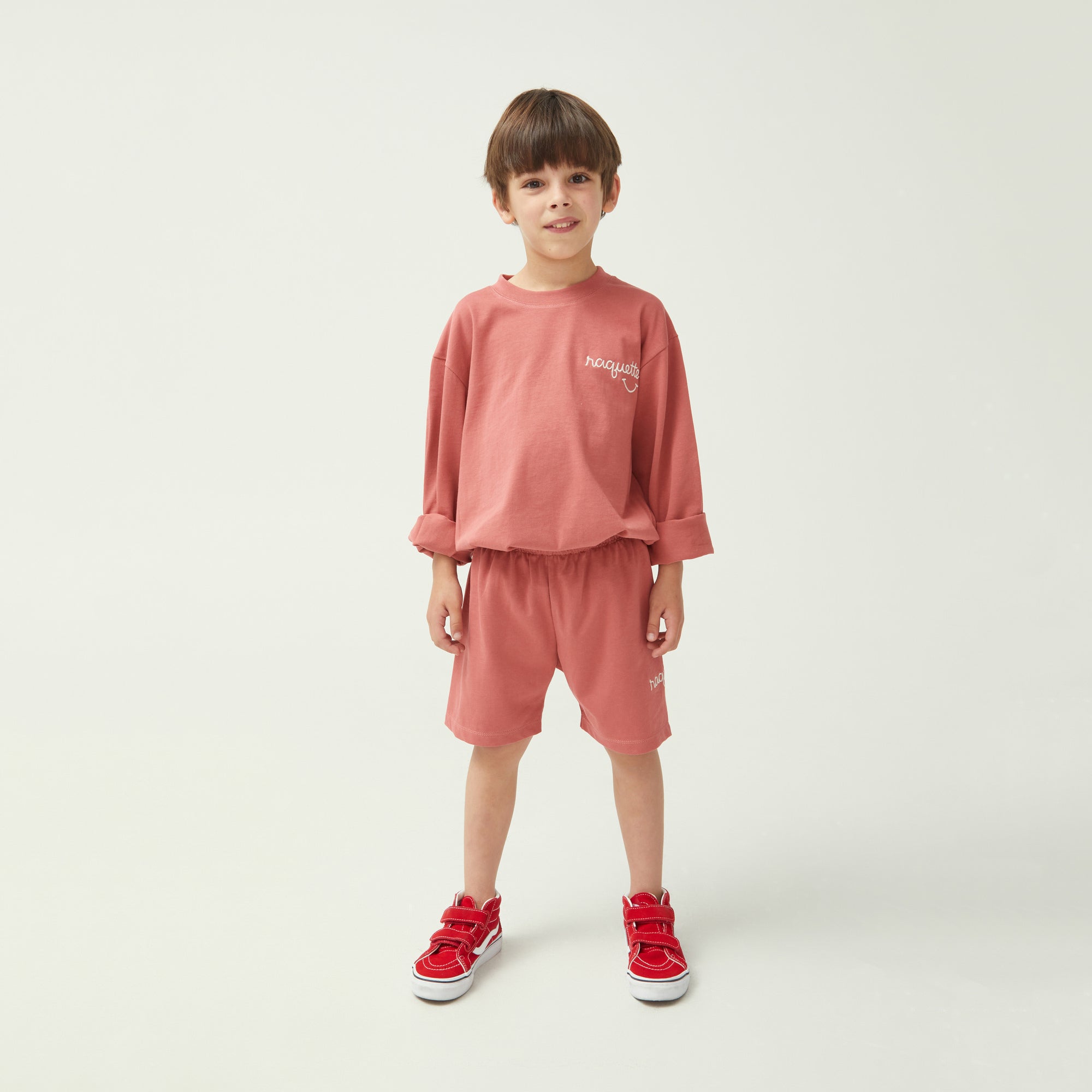 Boys & Girls Pink Cotton T-Shirt