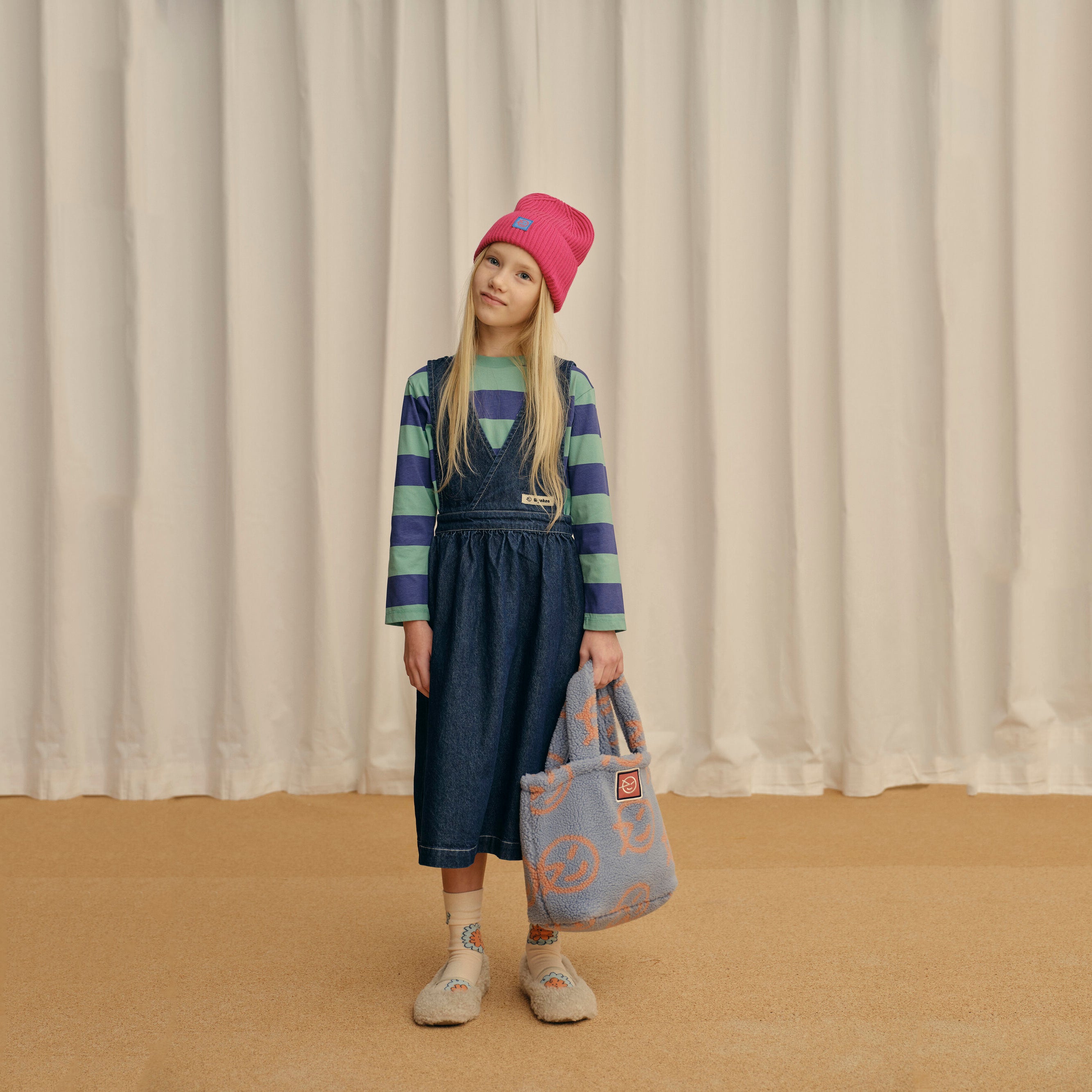 Girls Blue Denim Dress