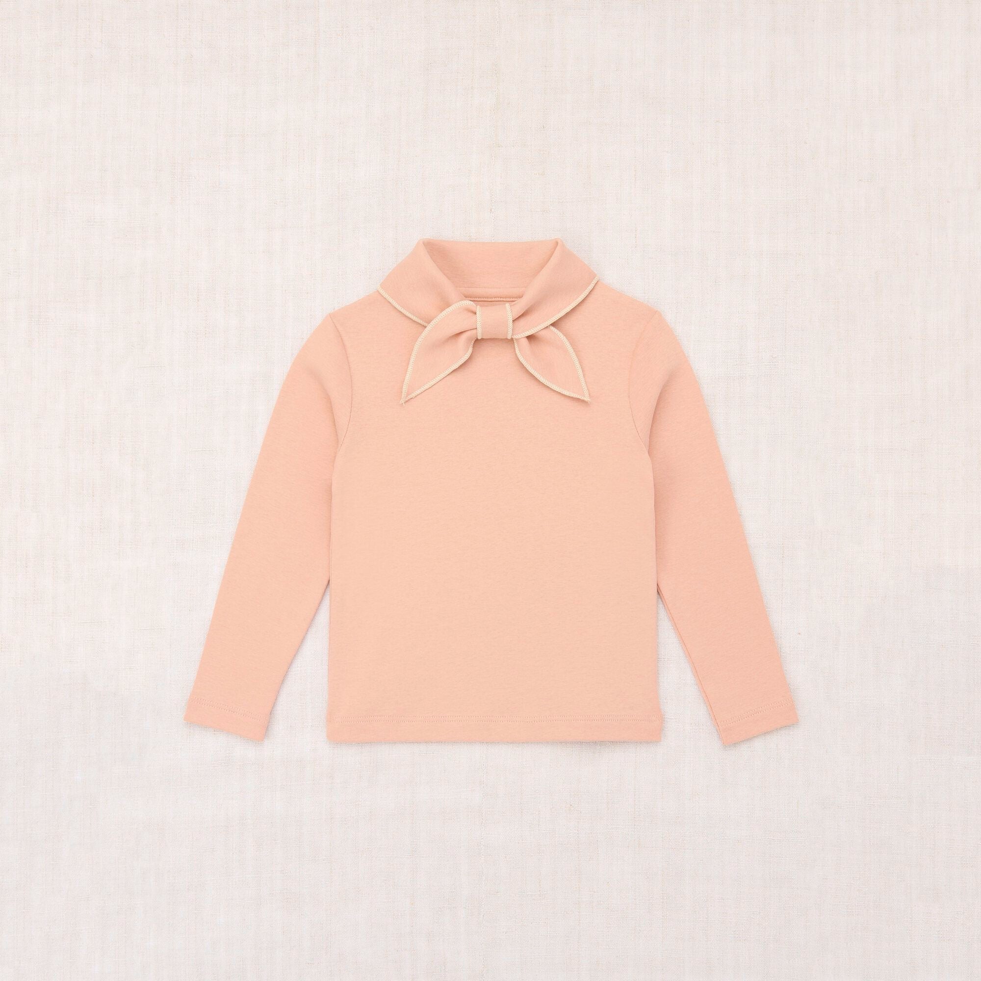 Boys & Girls Pink Bow Cotton T-Shirt