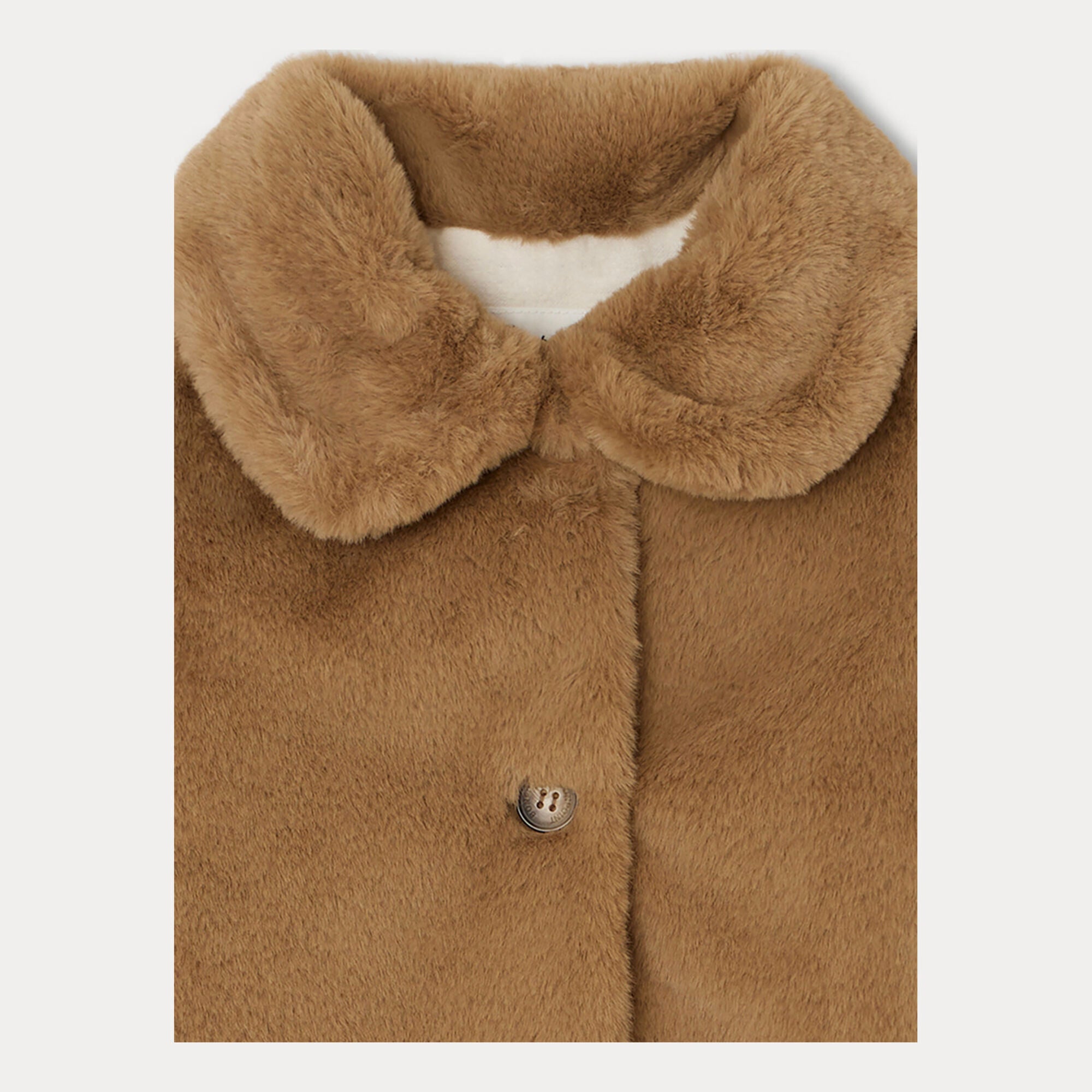 Girls Camel Coat