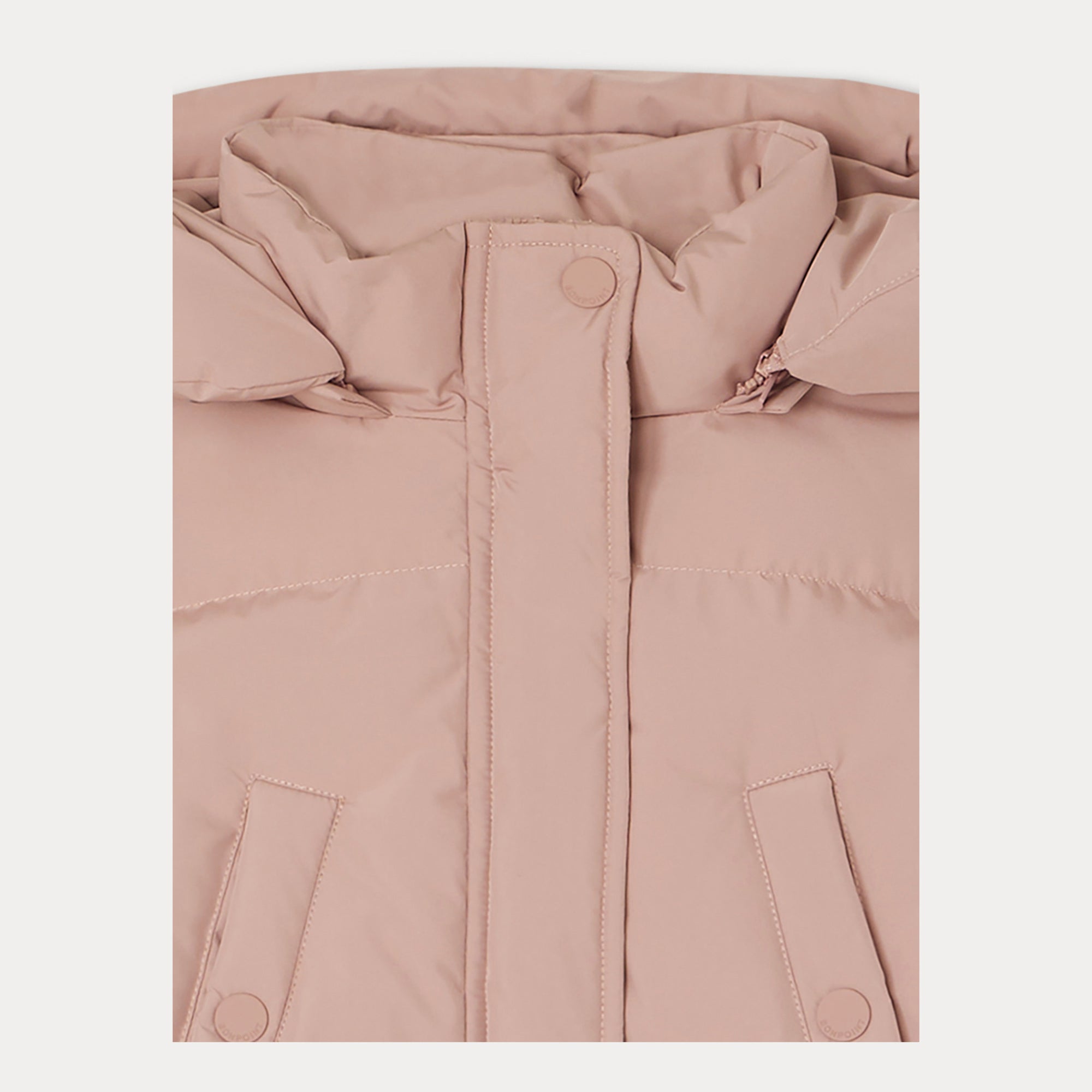 Girls Pink Padded Coat