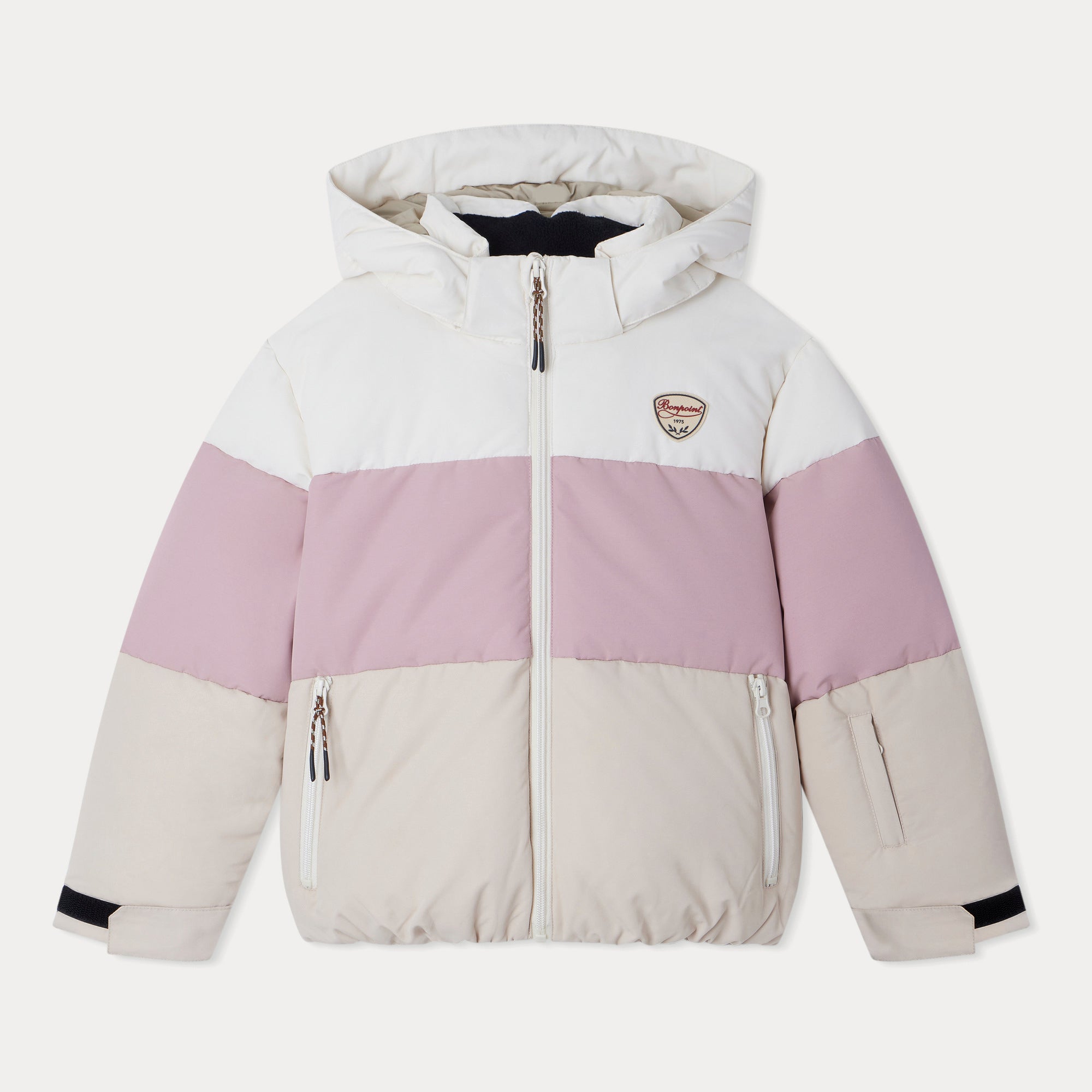 Girls White Snow Padded Down Jacket