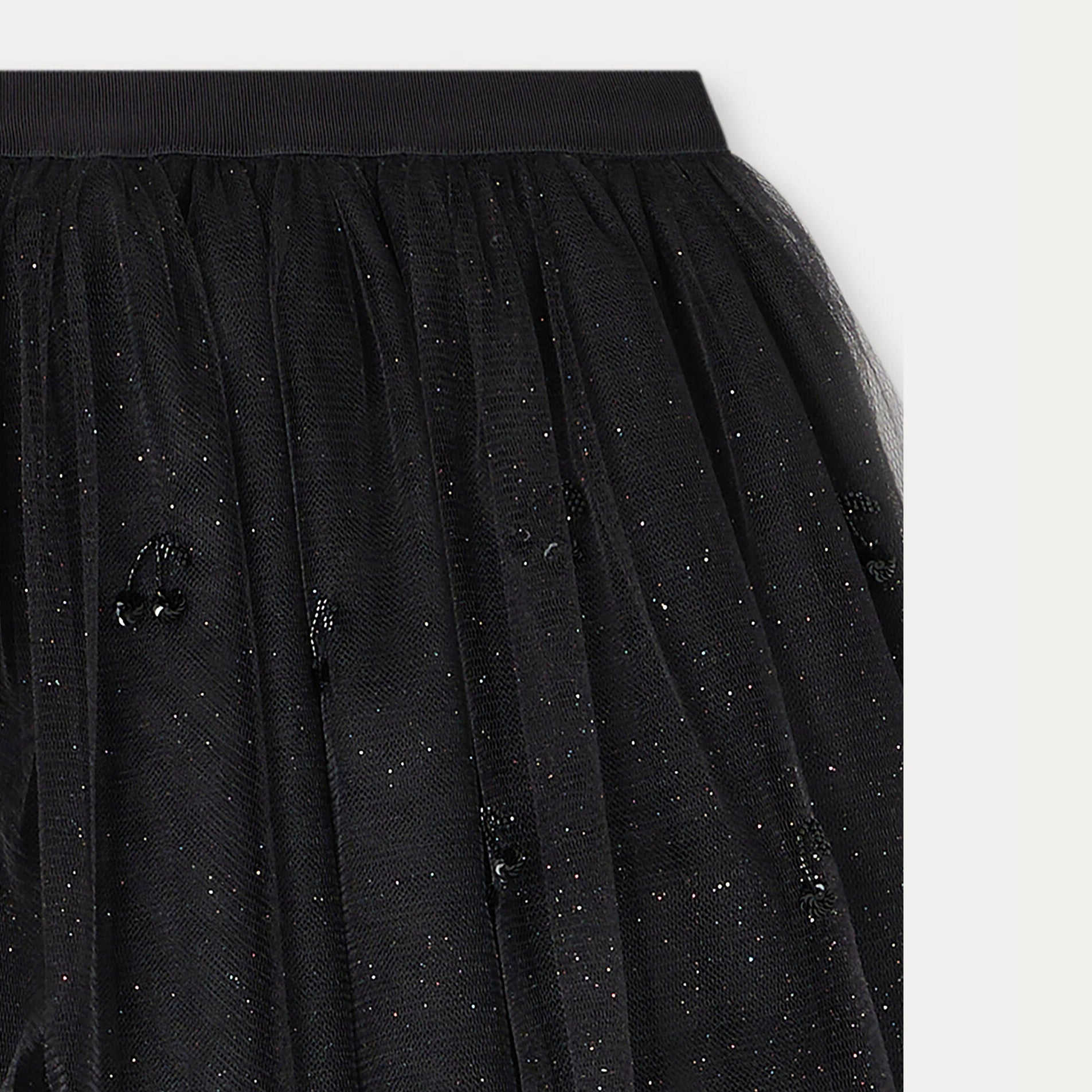 Girls Black Tulle Skirt