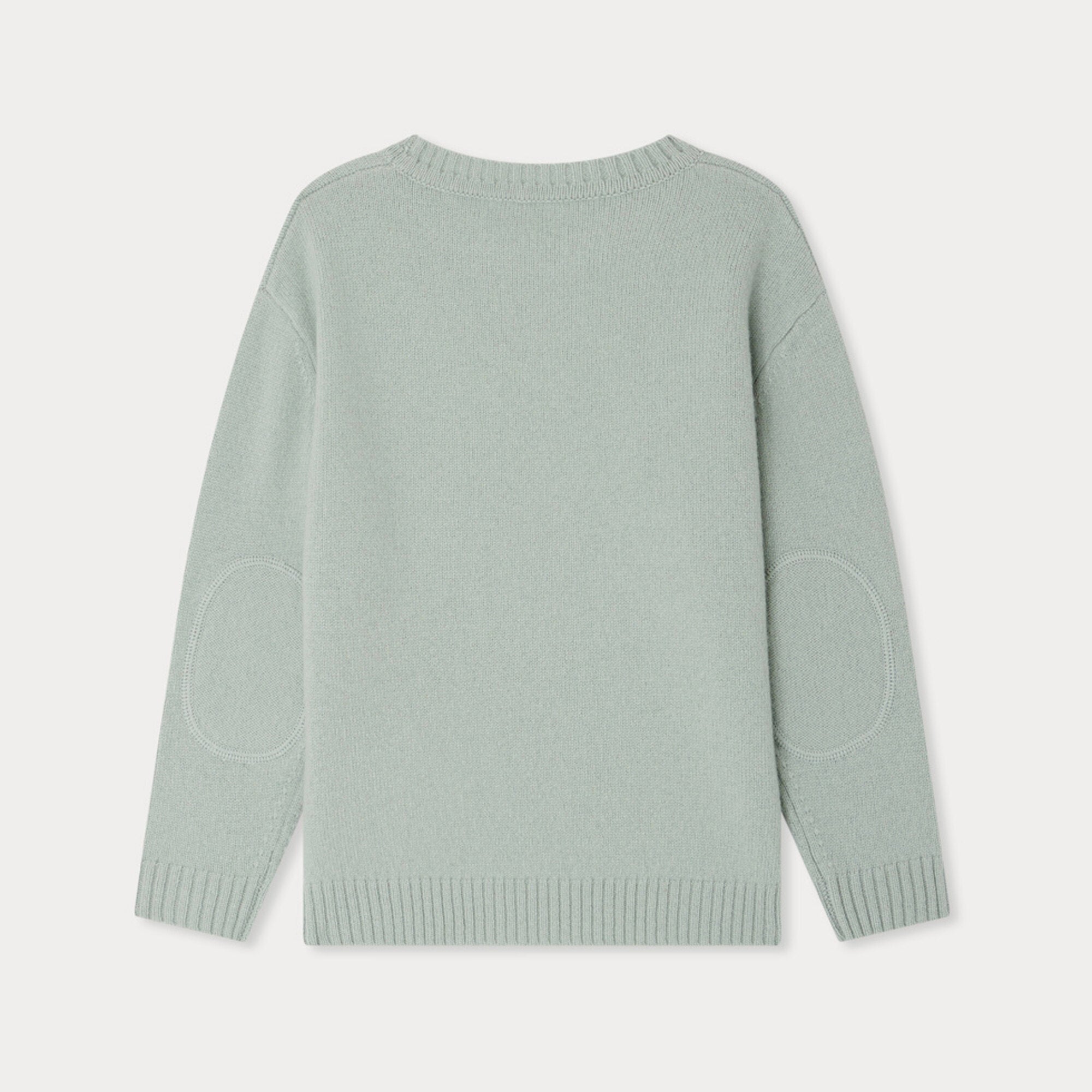 Boys Light Green Wool Sweater