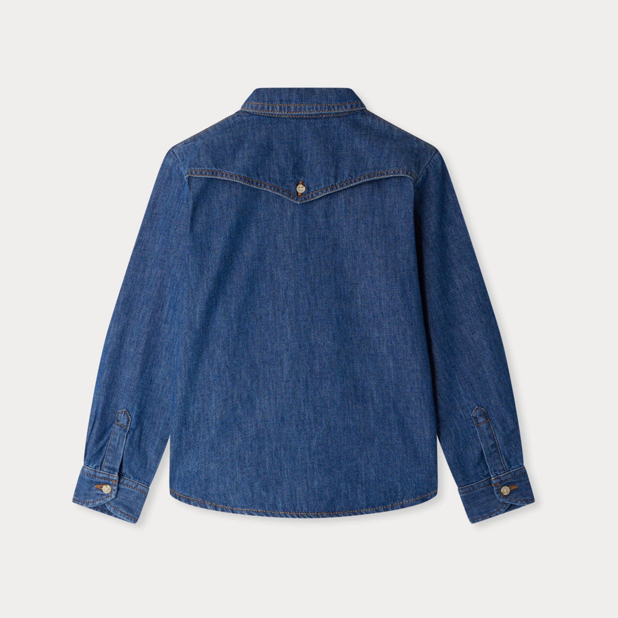 Boys Blue Denim Shirt