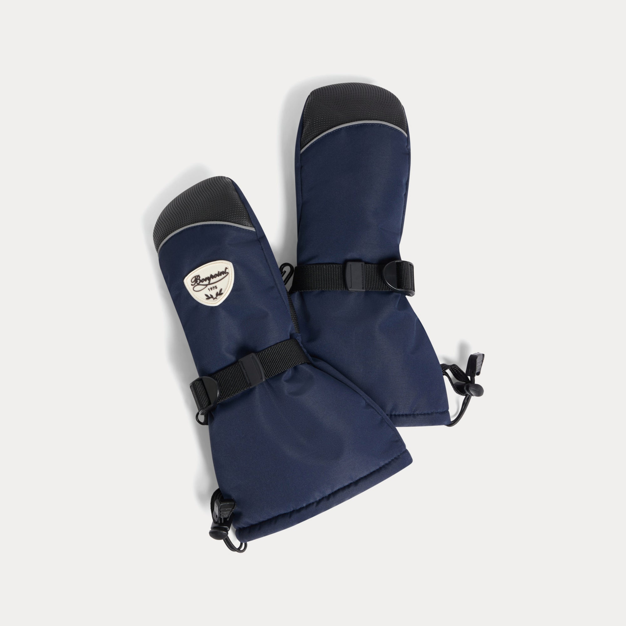 Boys & Girls Dark Blue Ski Mittens