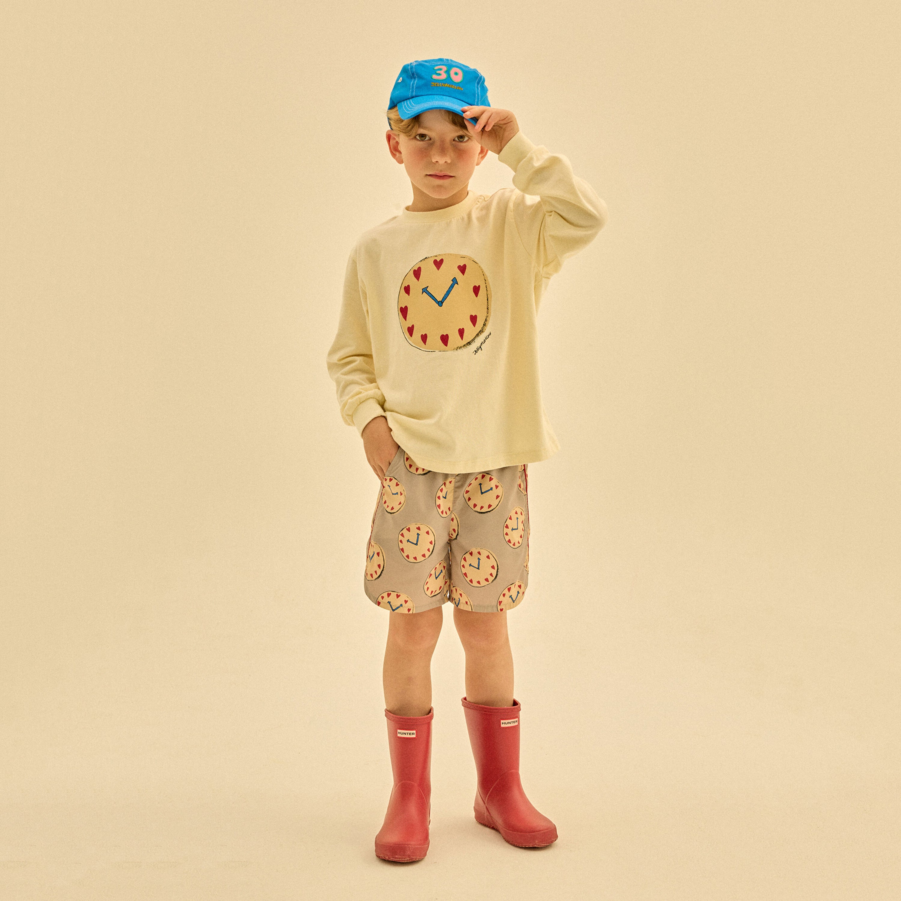 Boys & Girls Blue Logo Baseball Cap