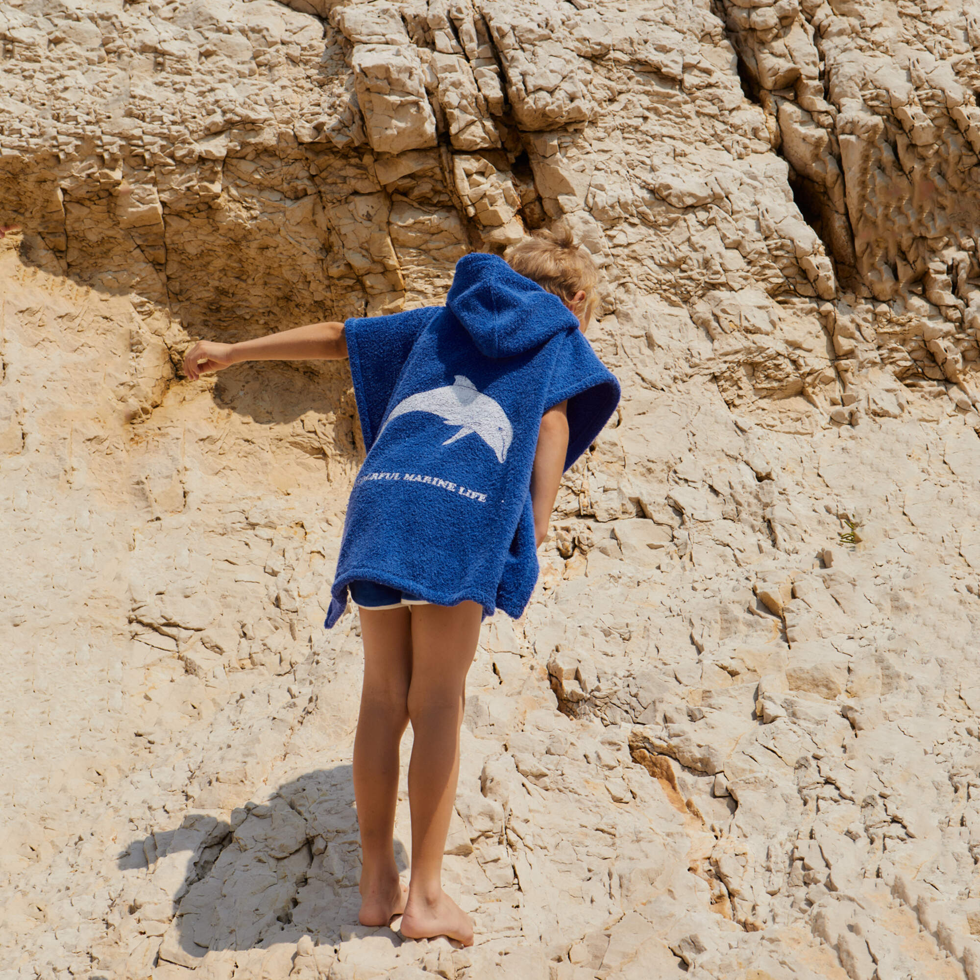 Boys & Girls Blue Bath Towel