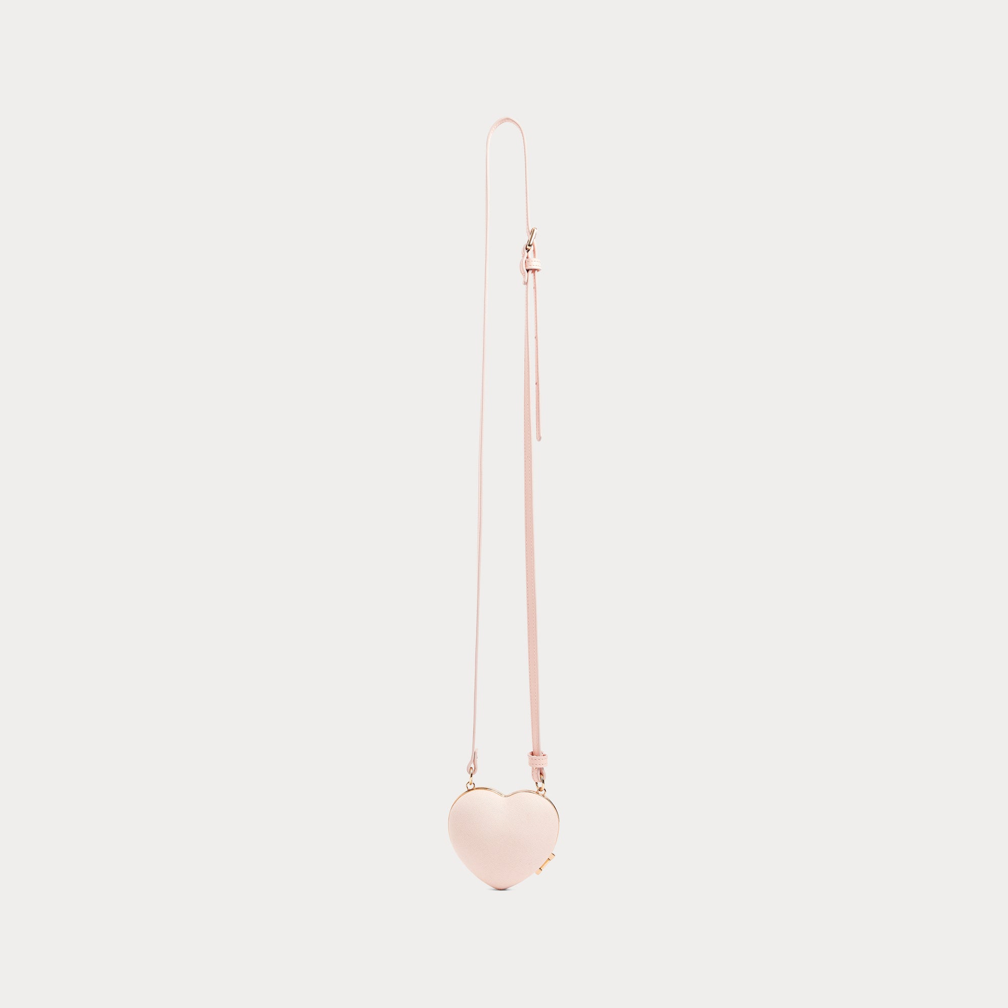 Girls Pink Heart Shoulder Bag(9x9cm)
