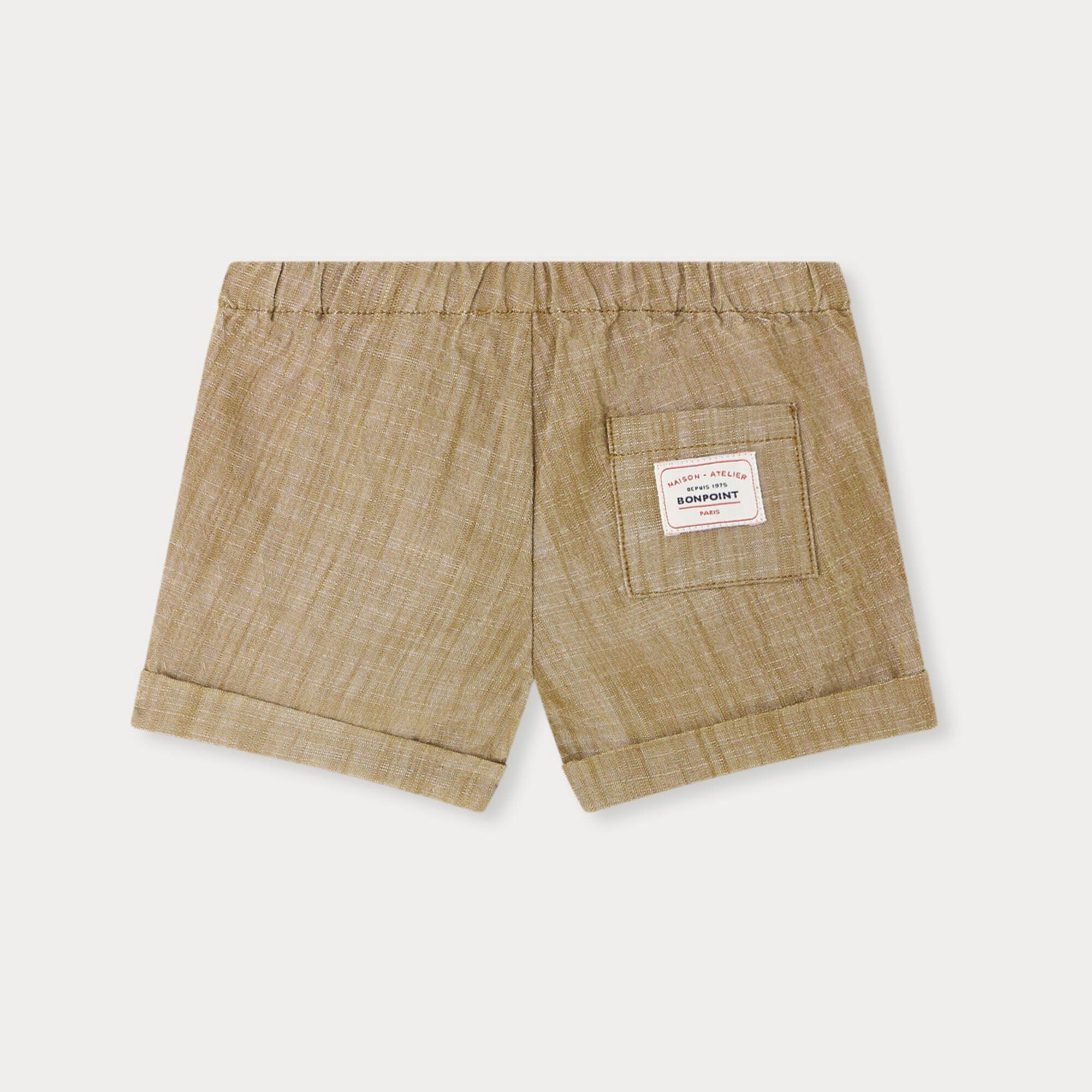 Baby Boys Sand Cotton Shorts