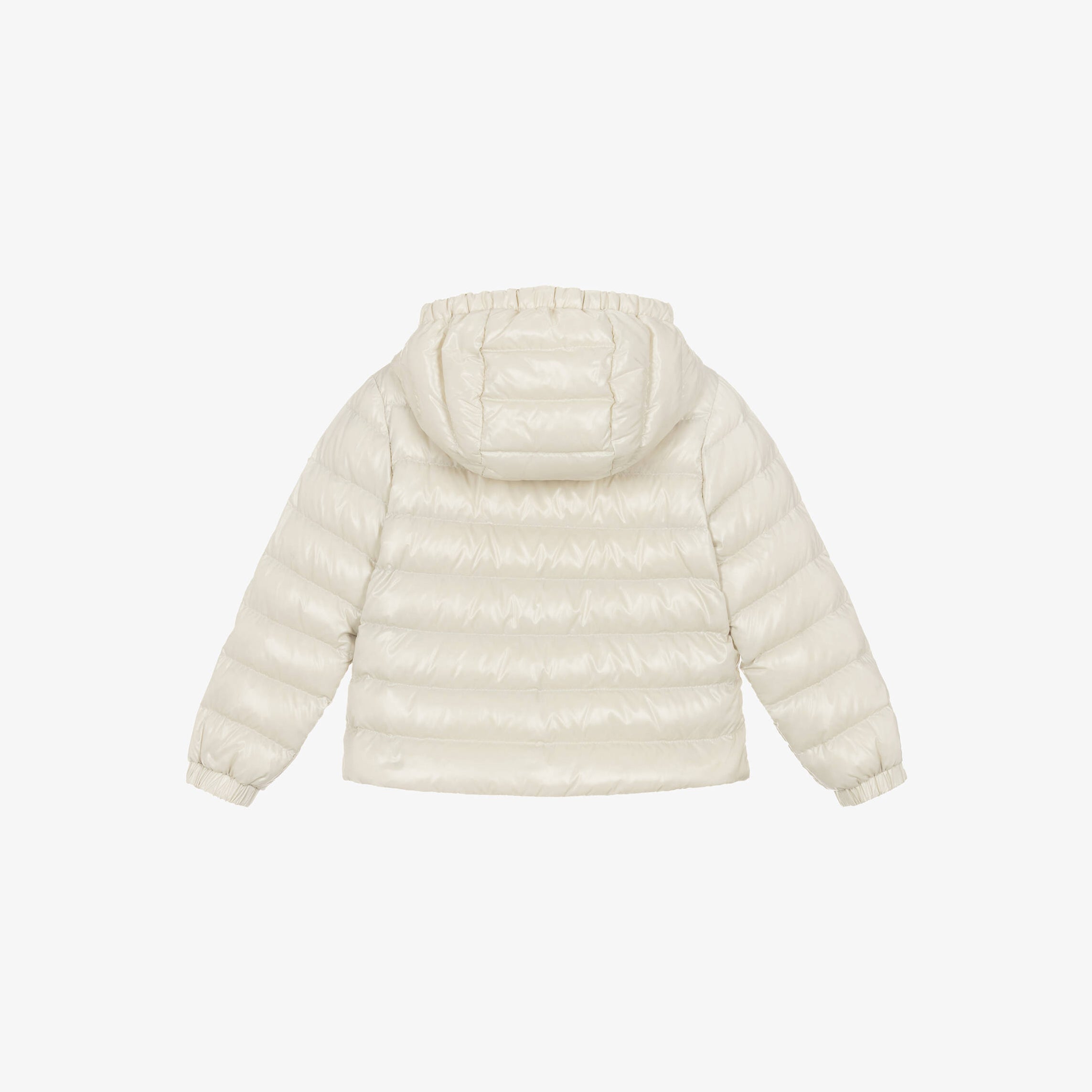 Girls Beige "ELA" Padded Down Jacket