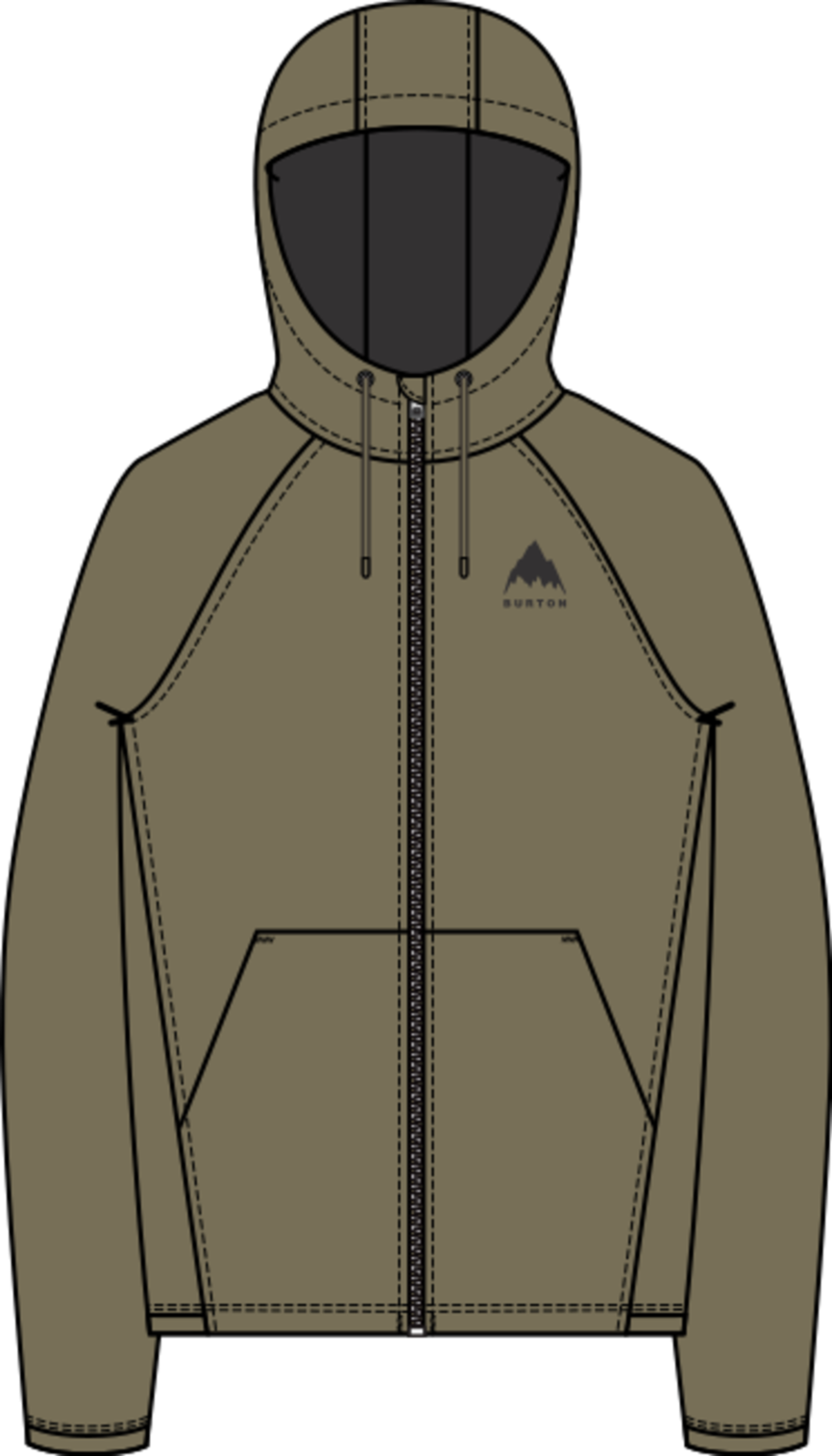 Burton Men's Crown Weatherproof Full-Zip Fleece