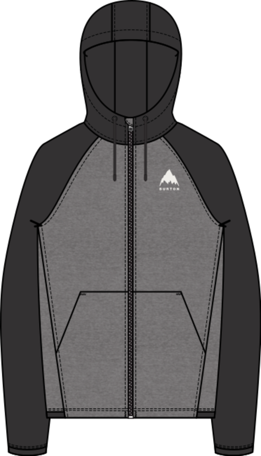Burton Men's Crown Weatherproof Full-Zip Fleece