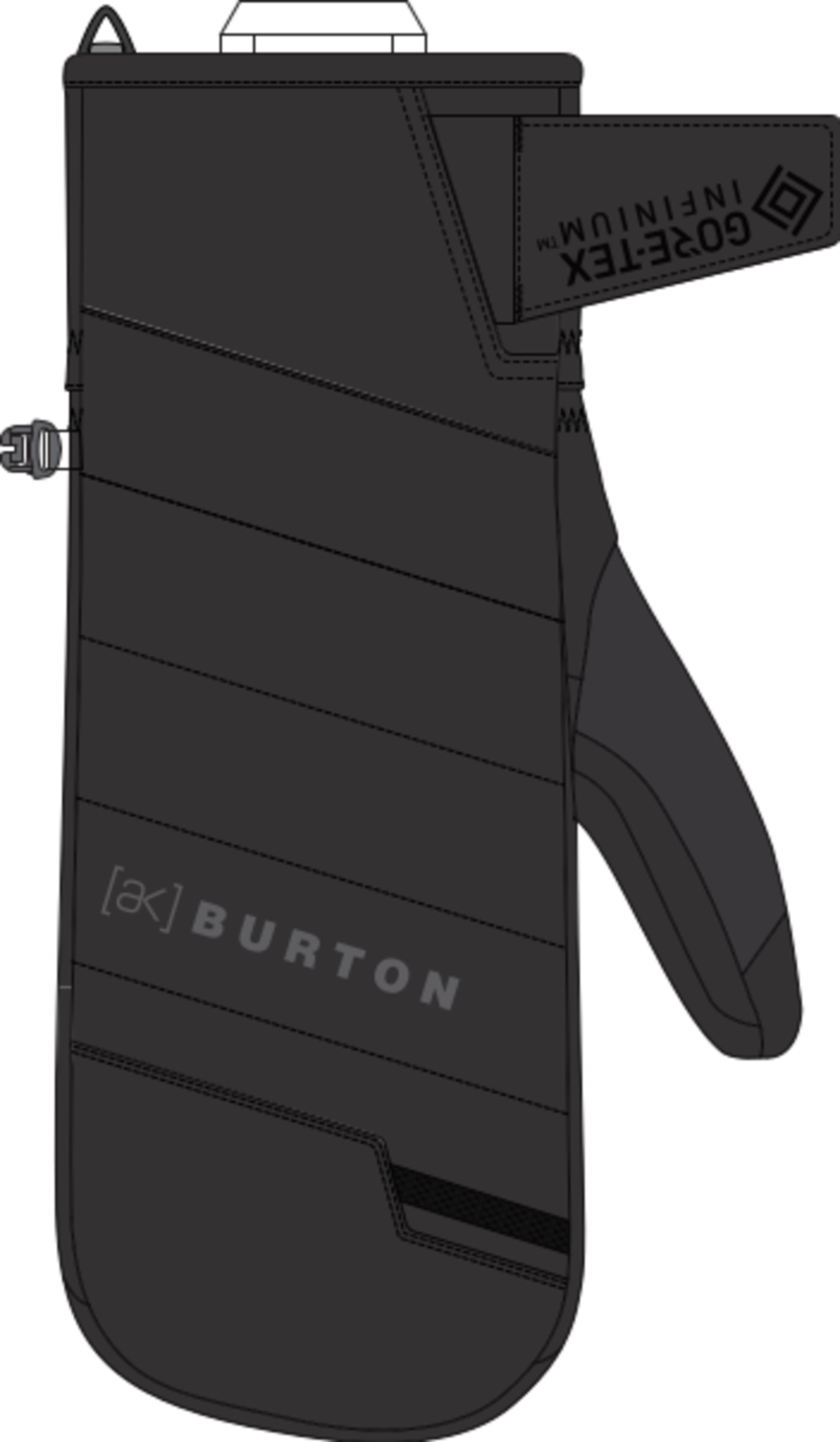 [ak] Oven GORE-TEX INFINIUM™ Mittens