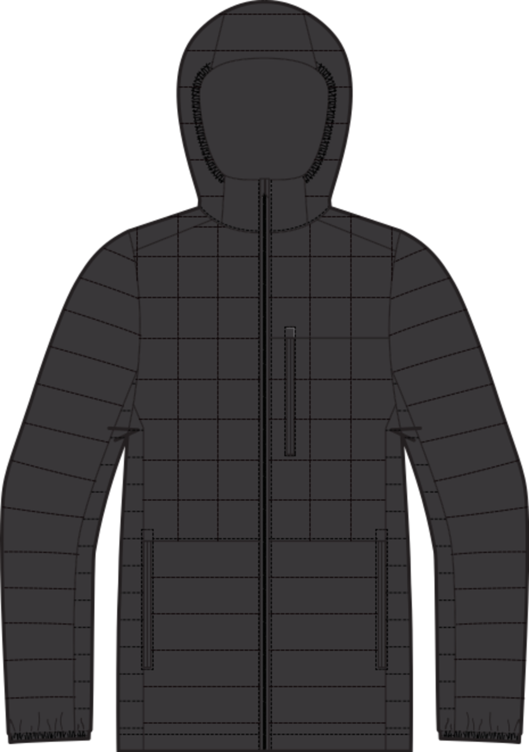 M Mid-Heat Down Insulator Hooded Jkt