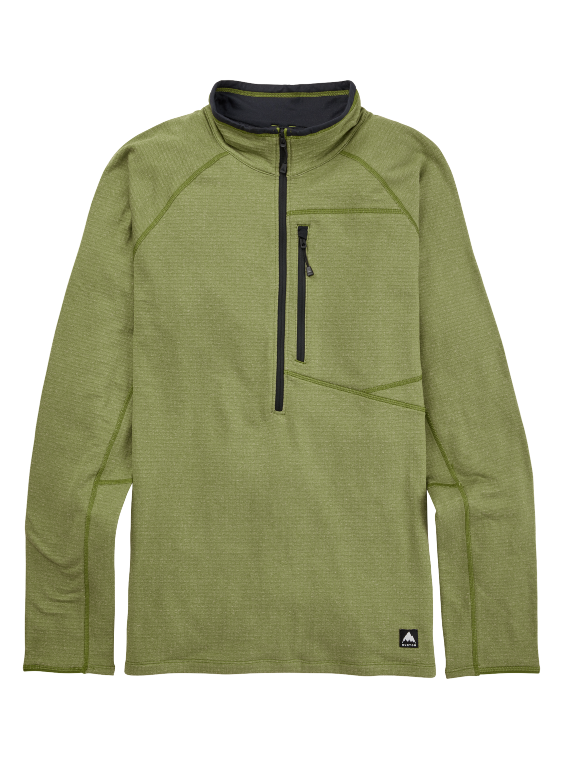 M Stockrun Grid 1/2 Zip
