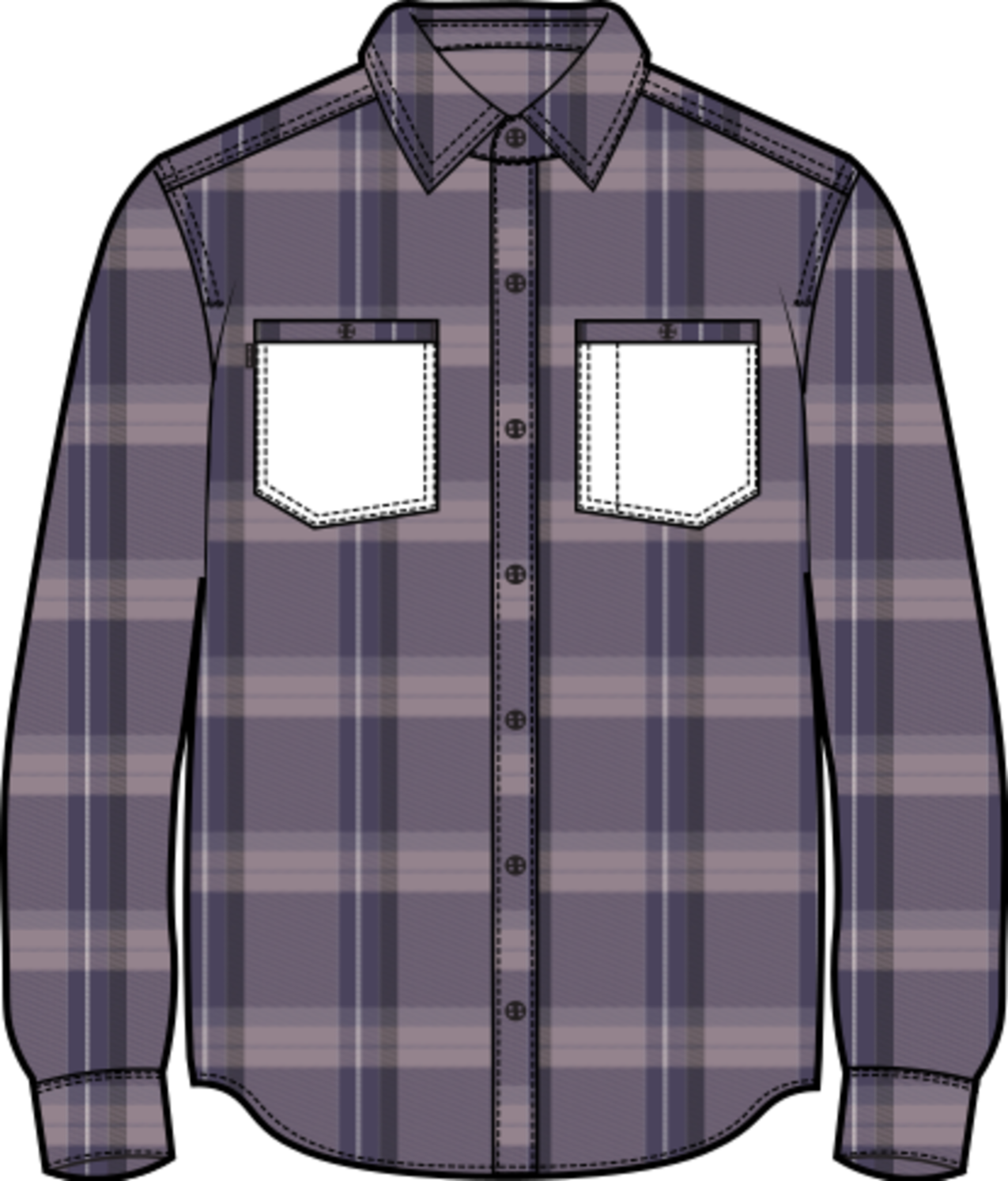 Men's Favorite Flannel Long Sleee