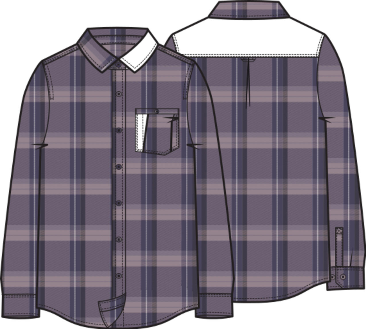 Women's Favorite Flannel Long Sleee