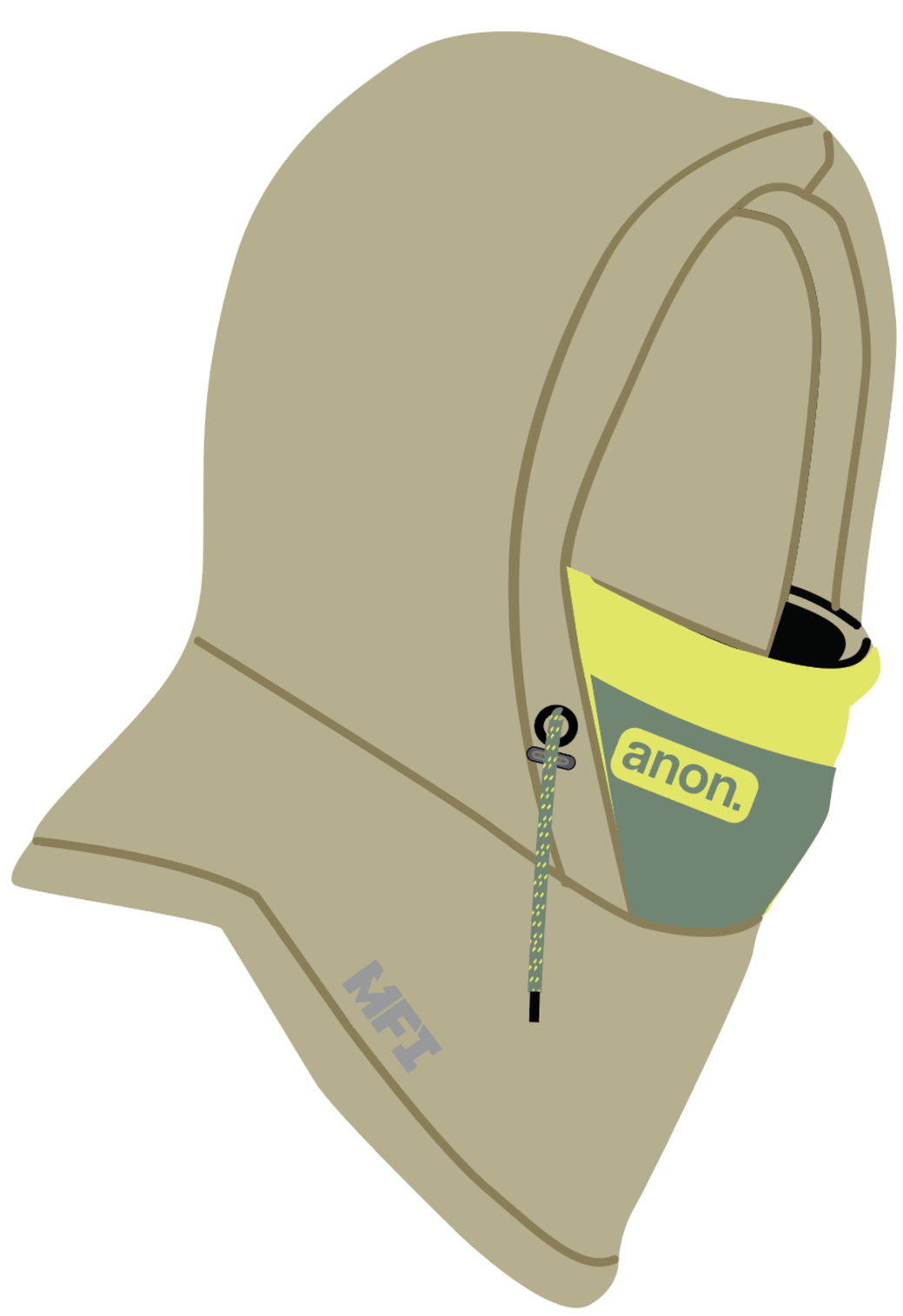 MFI® Fleece Helmet Hood