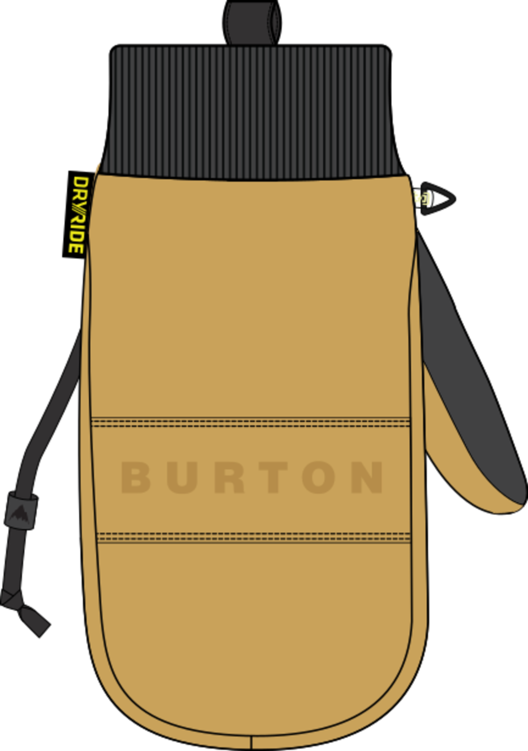 Kids' Treeline Leather Mittens