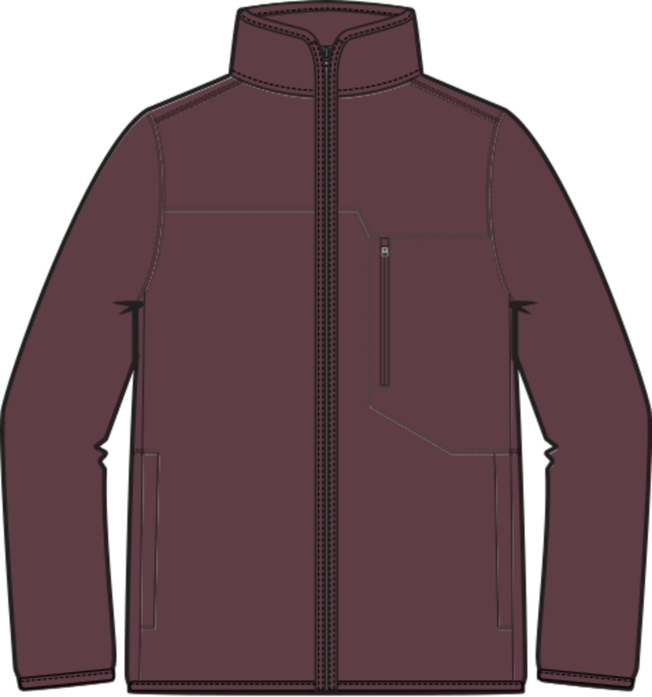 Men's Cinder Full-Zip Fleece