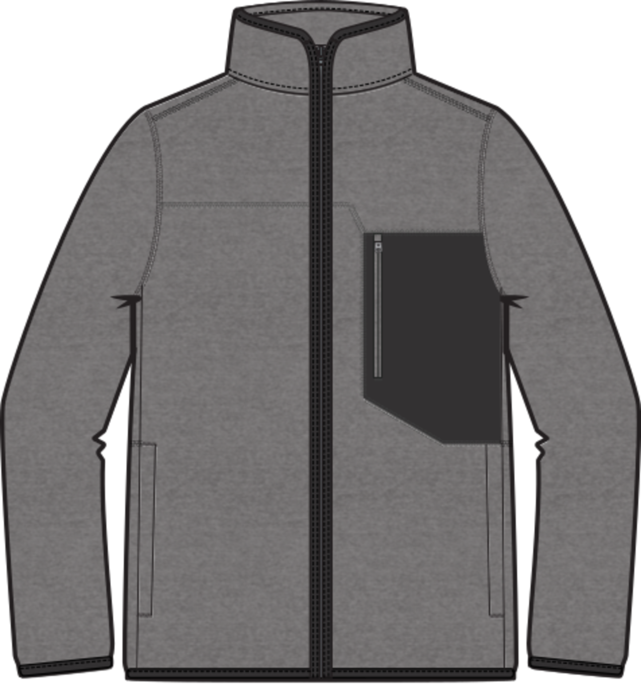 Men's Cinder Full-Zip Fleece