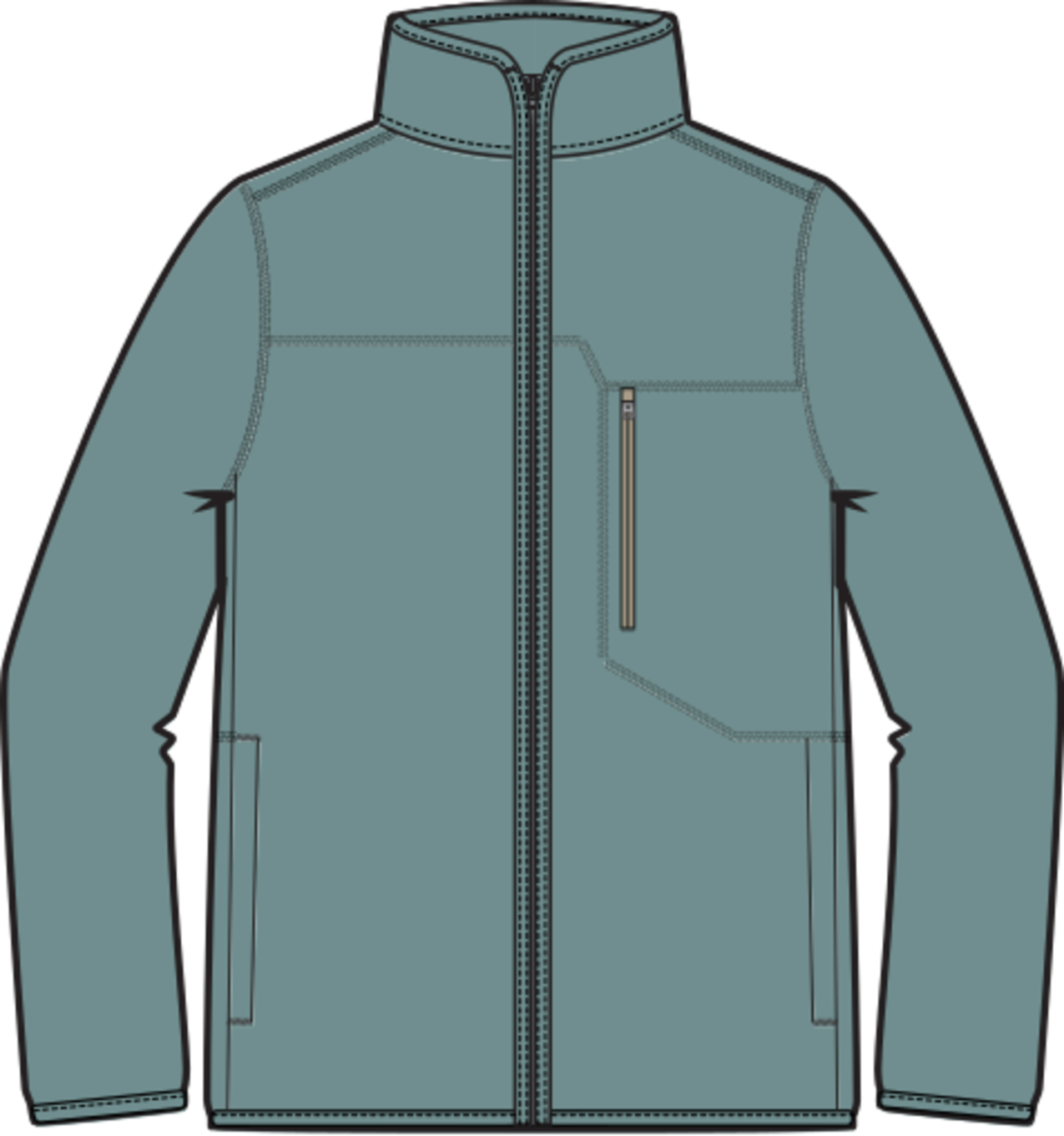 Men's Cinder Full-Zip Fleece