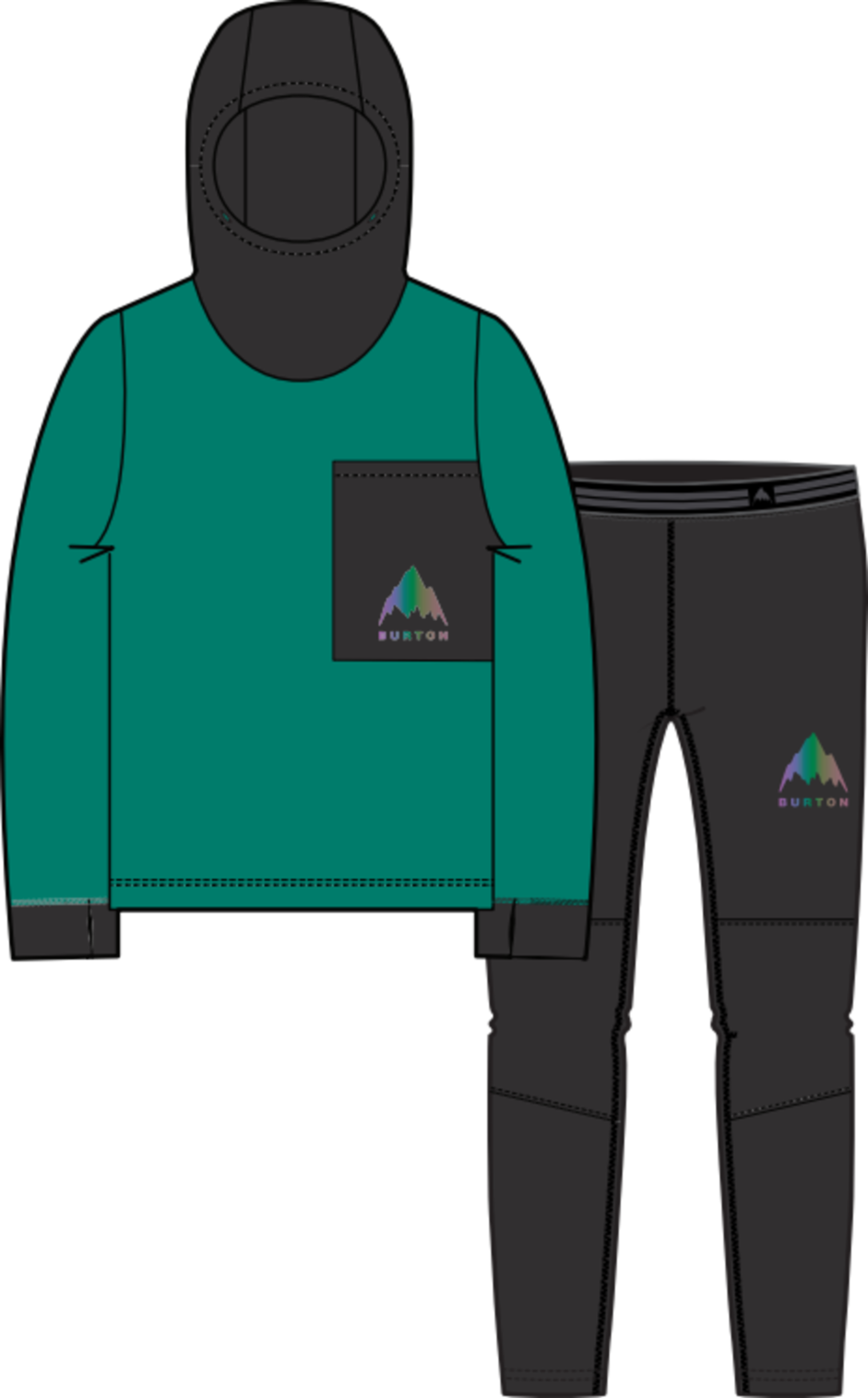 Kids' Outbeam Merino Wool Set
