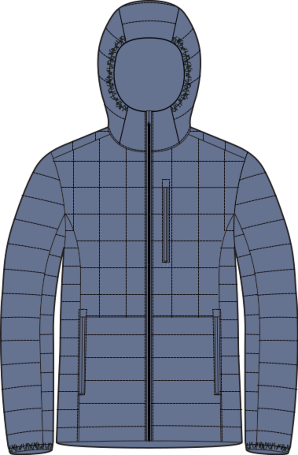 Women's Mid-Heat Down Insulator Hooded Jacket