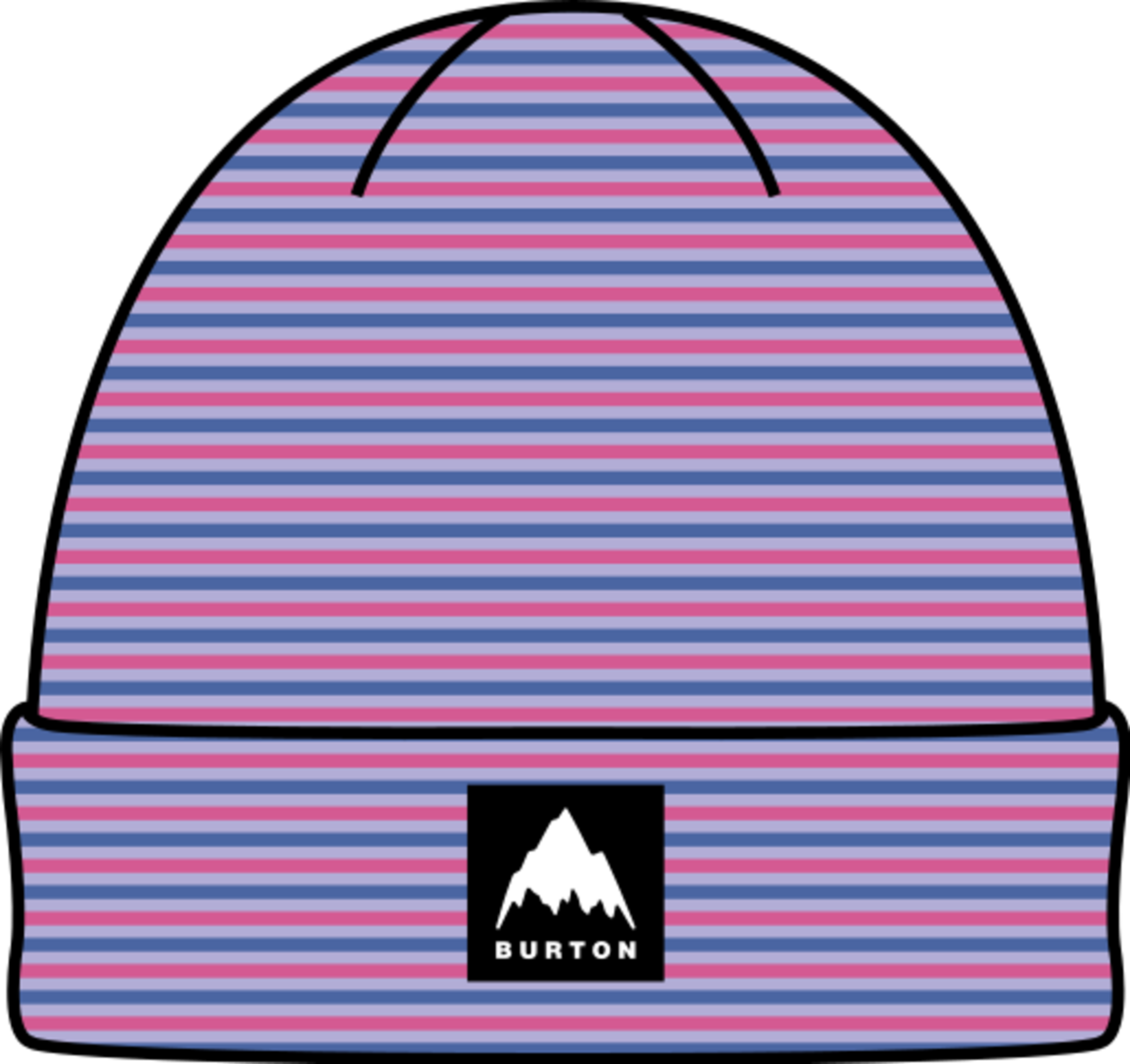 Kids' Recycled Stripe Beanie