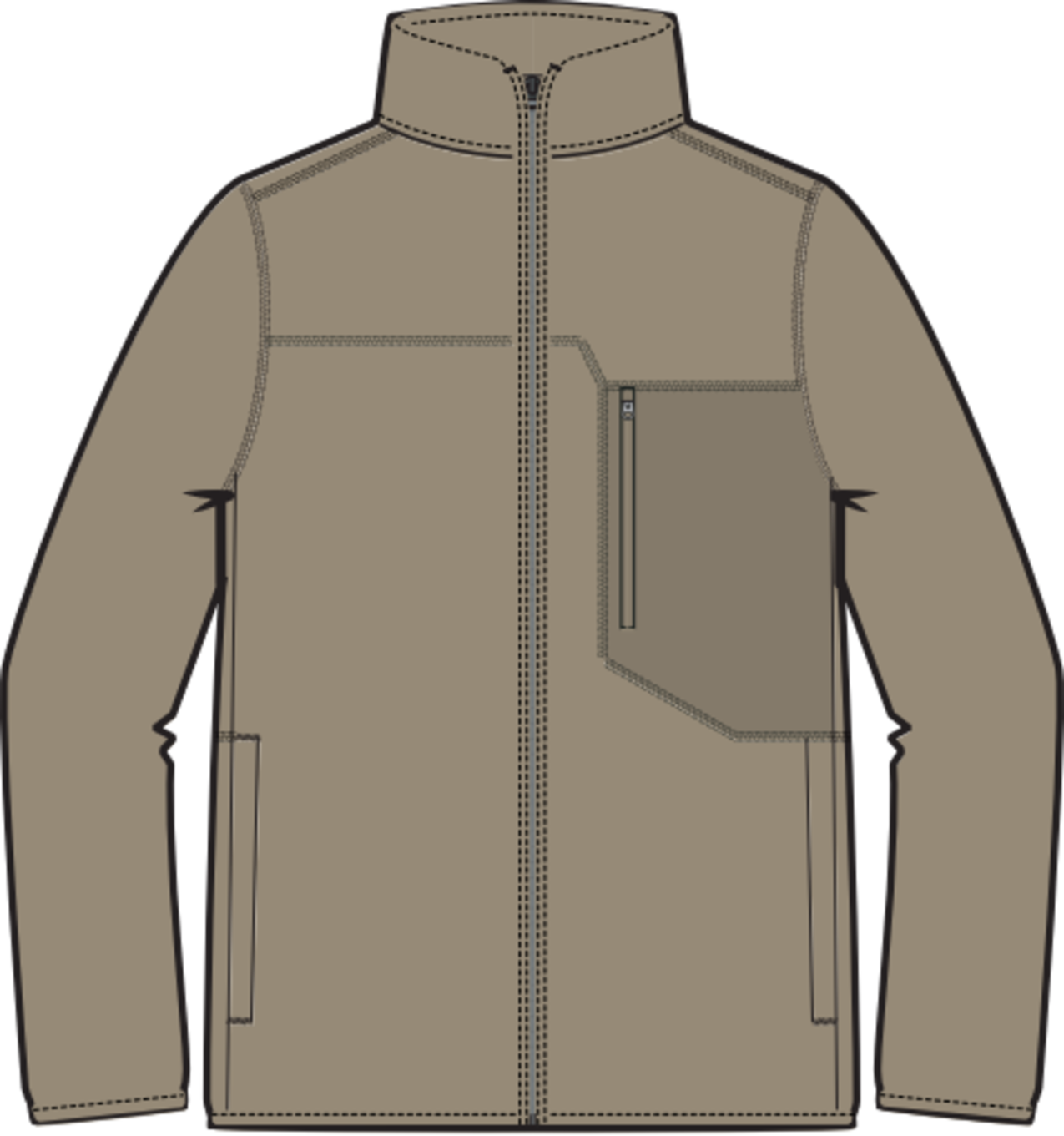 Men's Cinder Full-Zip Fleece