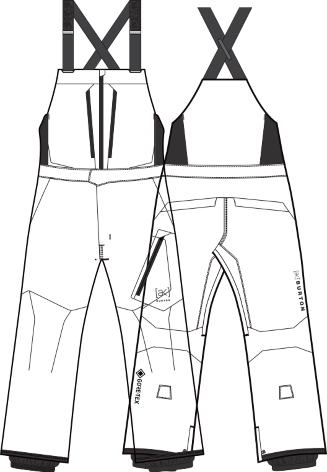 Men's [ak] Cyclic GORE-TEX 2L Bib Pants
