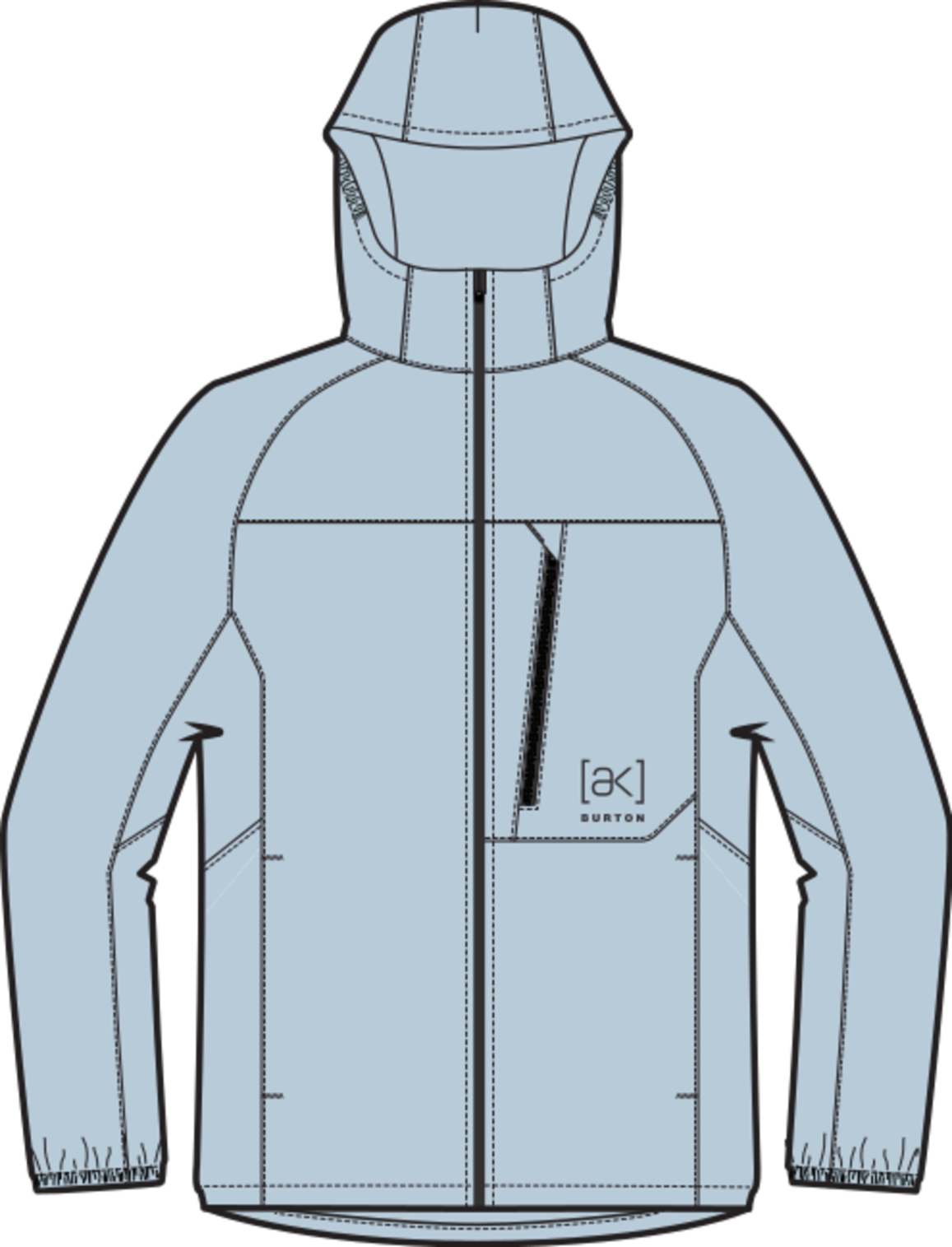 Men's [ak] Helium Hooded Stretch Insulated Jacket