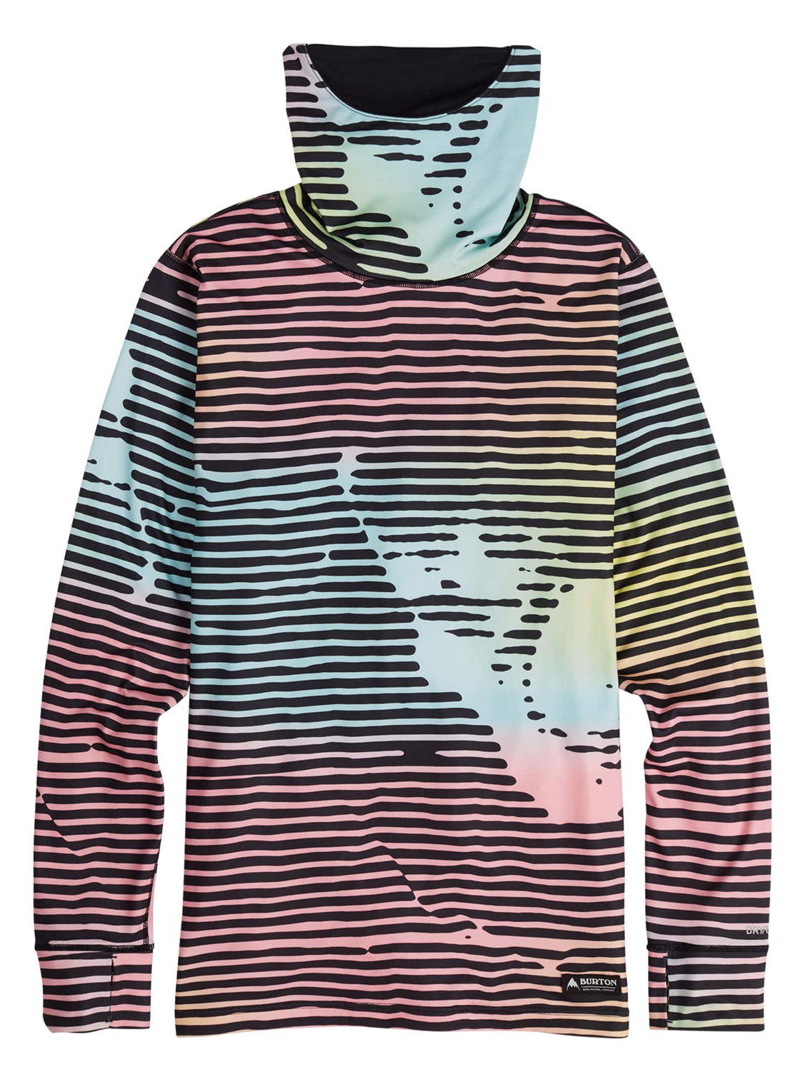Men's Midweight Base Layer Long Neck Shirt