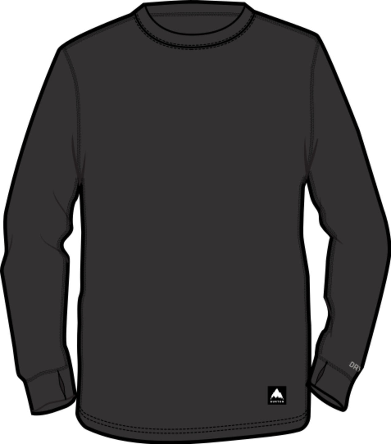 Men's Midweight Base Layer Crewneck
