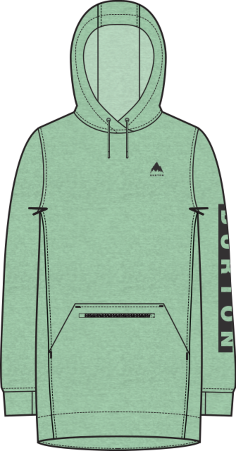 W Oak Long Hoodie PO