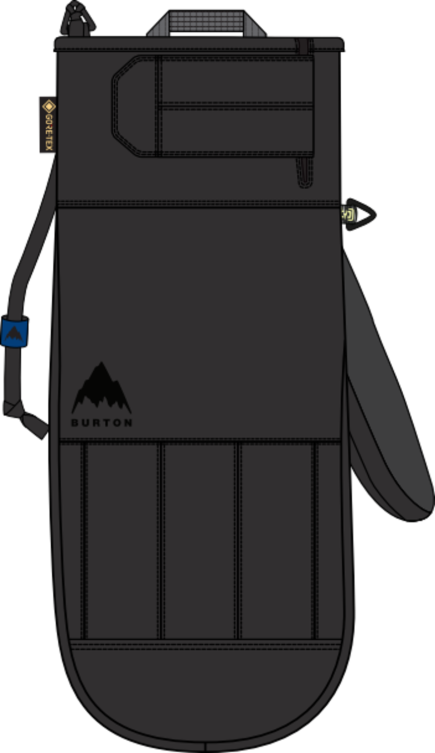 Men's GORE-TEX Gondy Leather Mittens