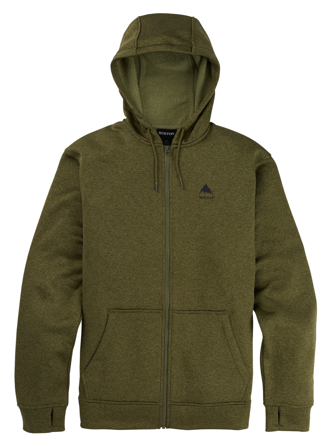 Men's Oak Full-Zip Fleece