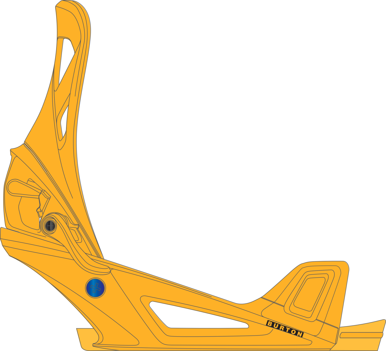 Men's Step On Binding