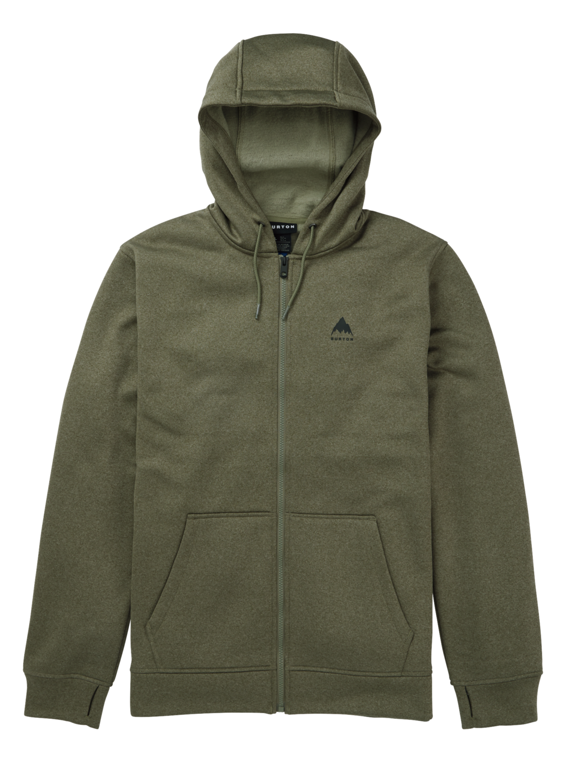 Men's Oak Full-Zip Fleece