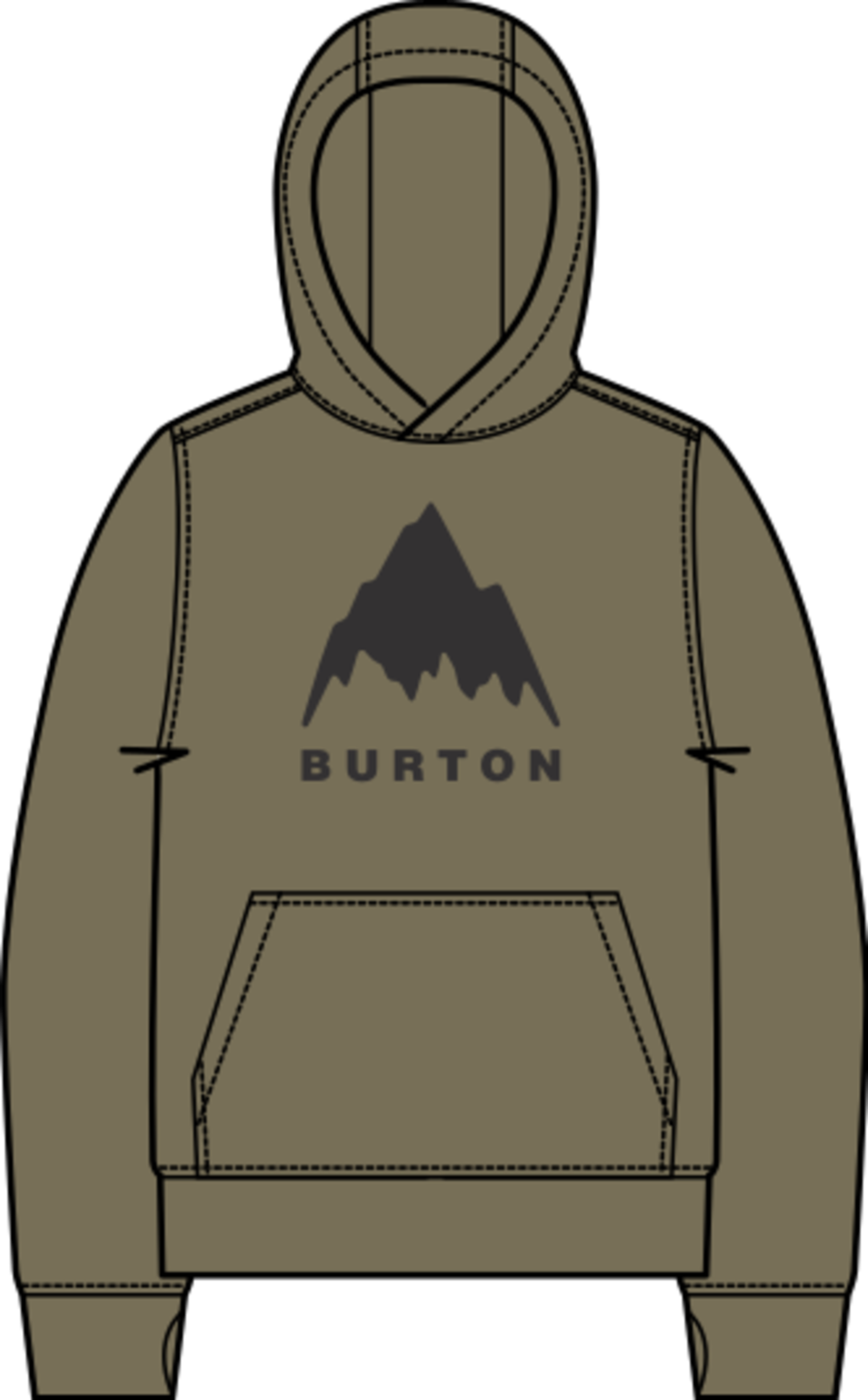 Kids' Oak Pullover Hoodie