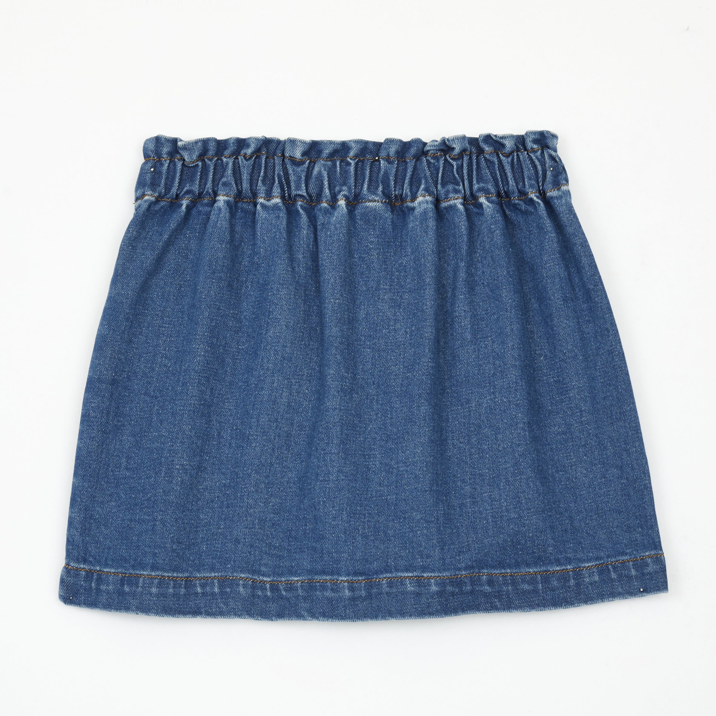 Girls Blue Denim Skirt