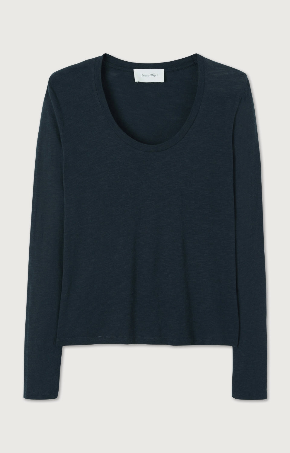 T-SHIRT DROIT ML COL U