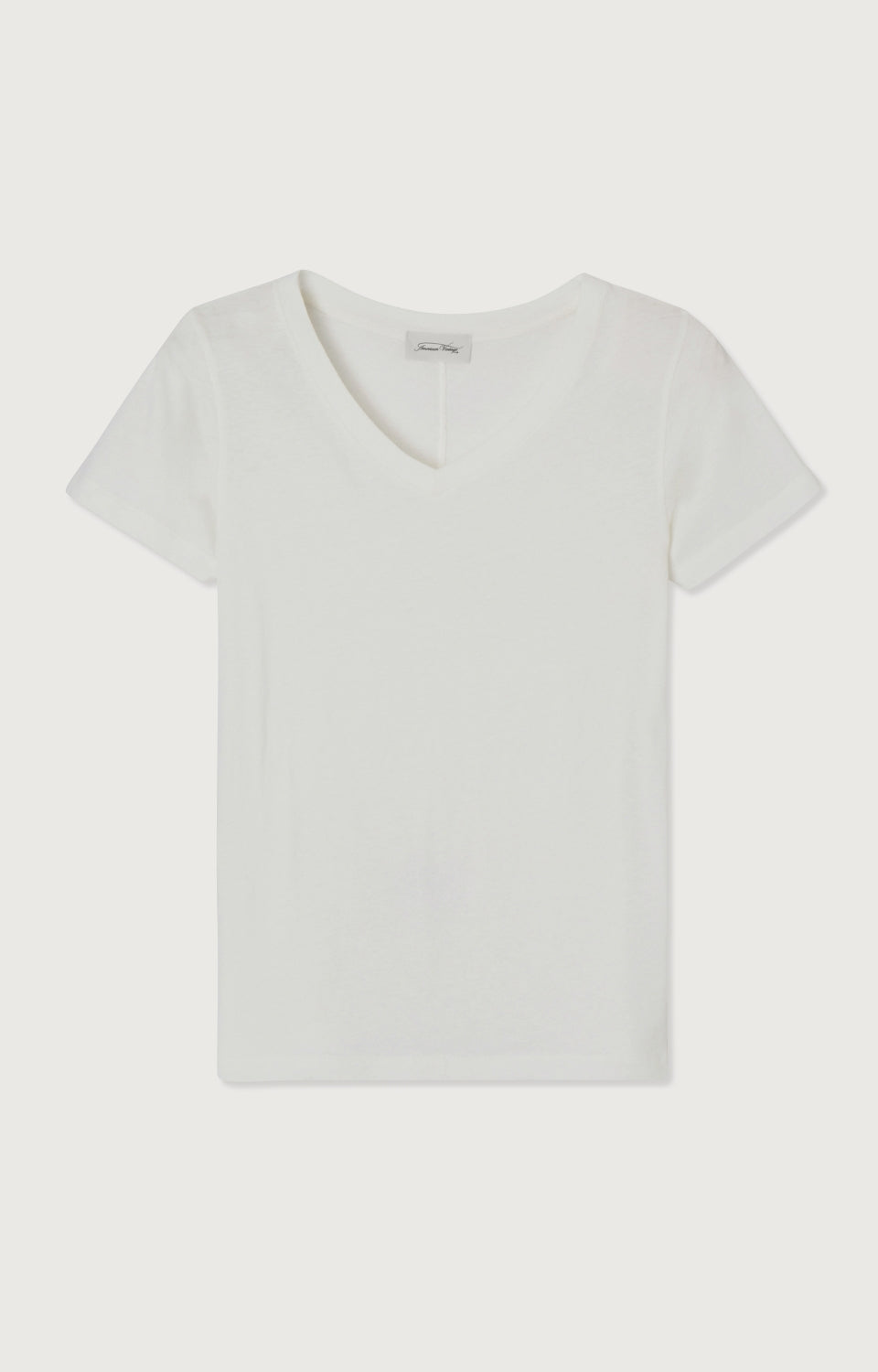 T-SHIRT AJUSTE MC COL V