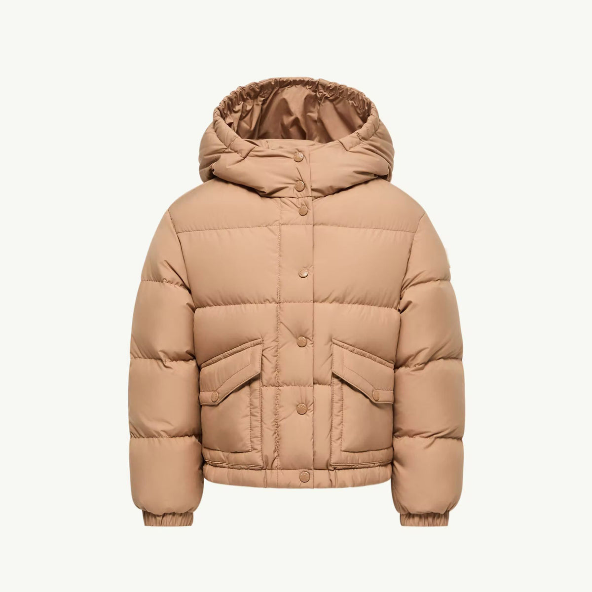 Girls Light Brown "PHELANTA" Padded Down Jacket