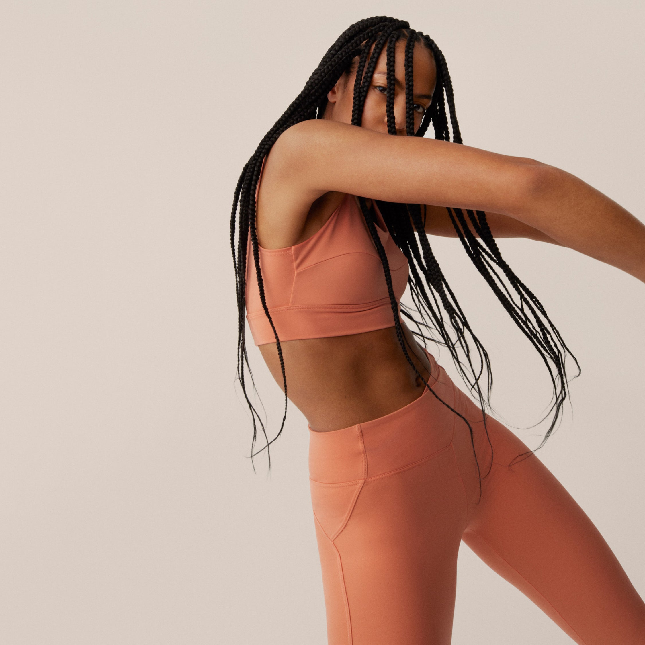 Girls Orange Sport Vest