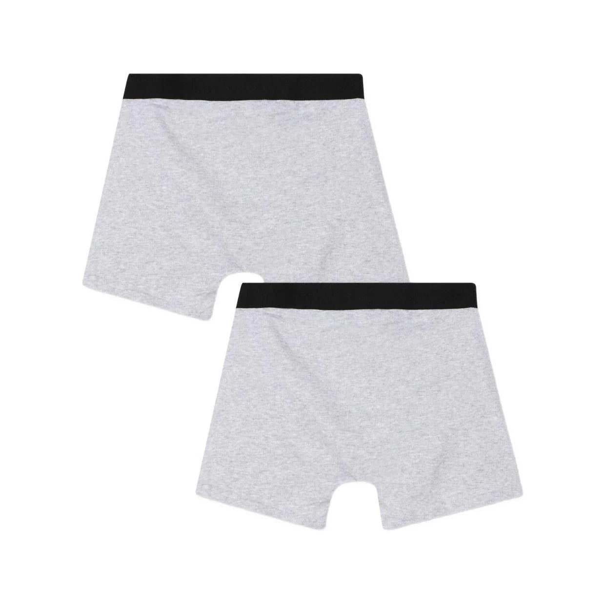 Boys Light Grey Cotton Underwear Set(2 Pack)