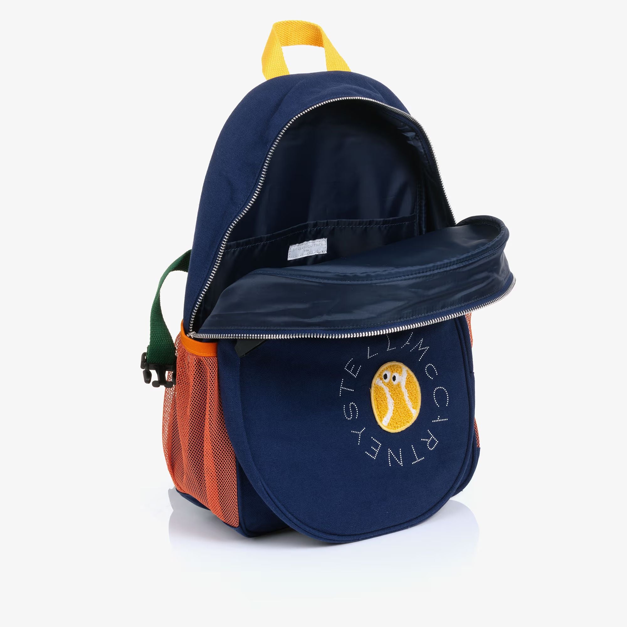 Boys & Girls Blue Tennis Ball Motif Backpack(H41 x W27 x D11 cm)