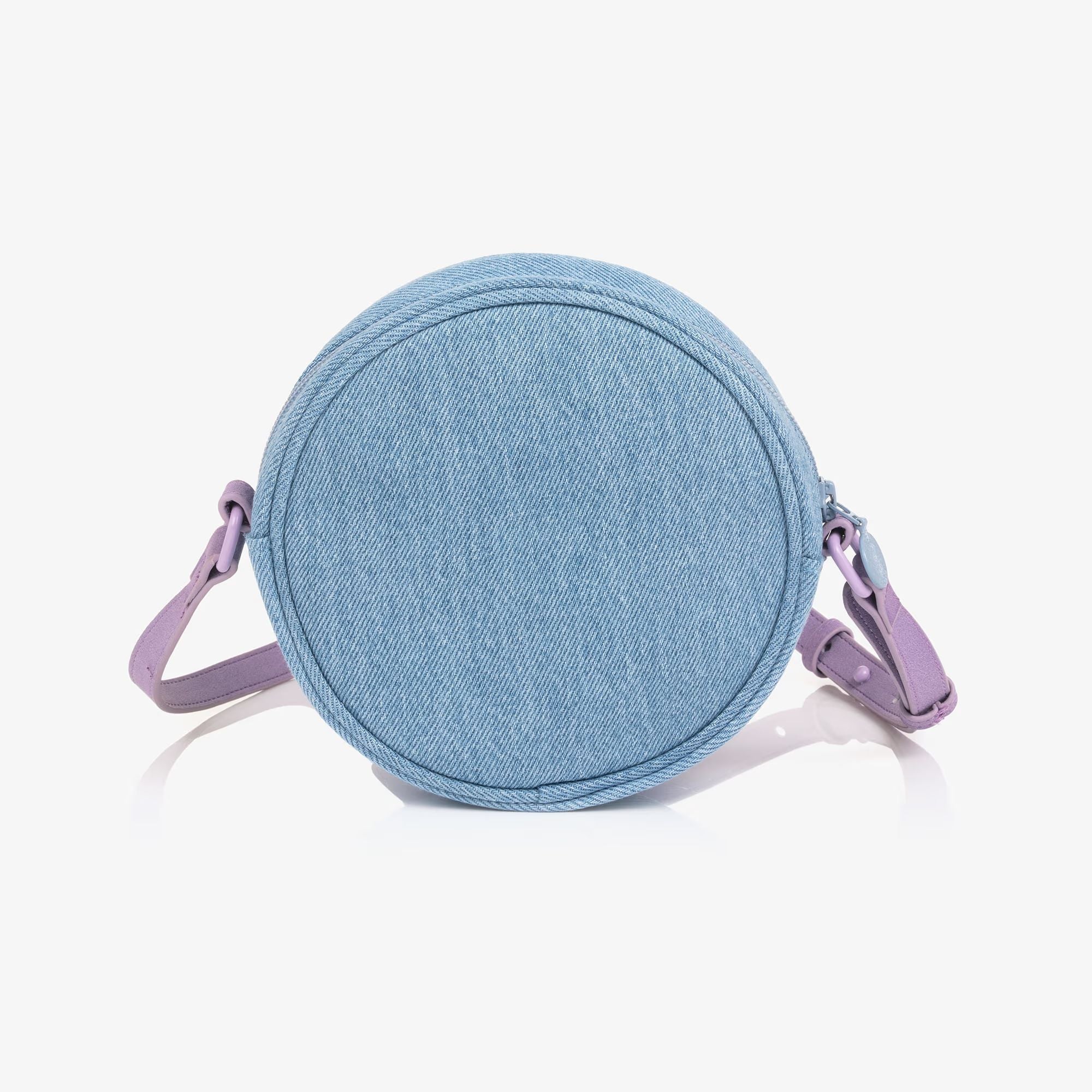 Girls Blue Tassel Denim Shoulder Bag(17cm)